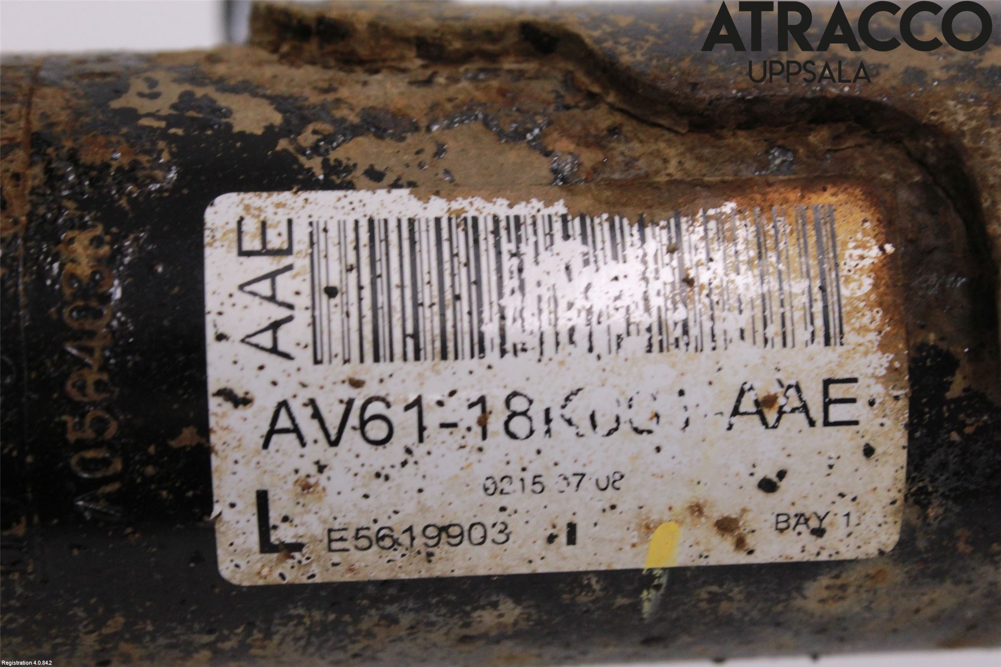 Ford C-MAX II  11-14 Fjäderben Fram Vänster