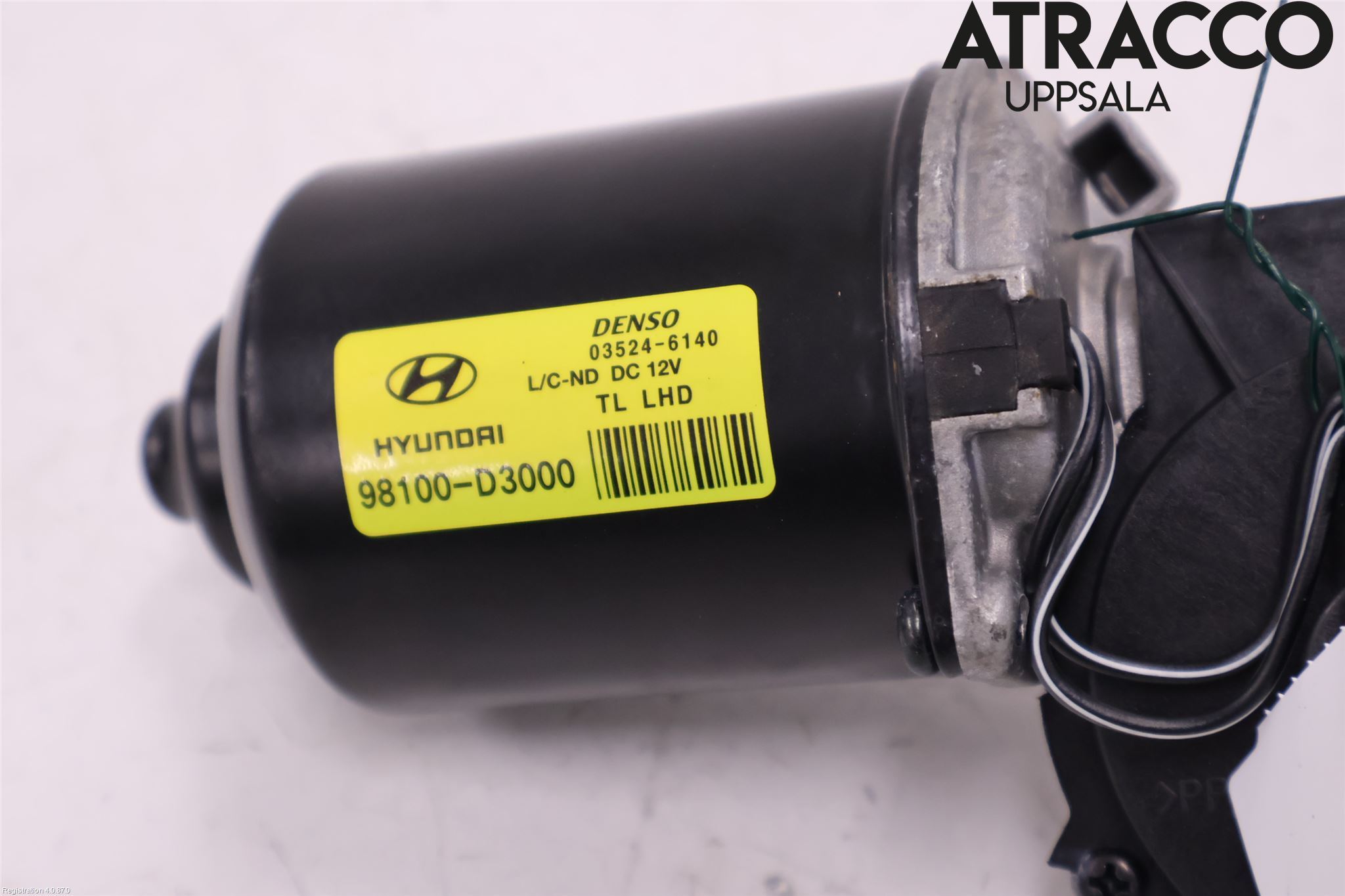 Hyundai TUCSON 05- Torkarmotor Vindruta