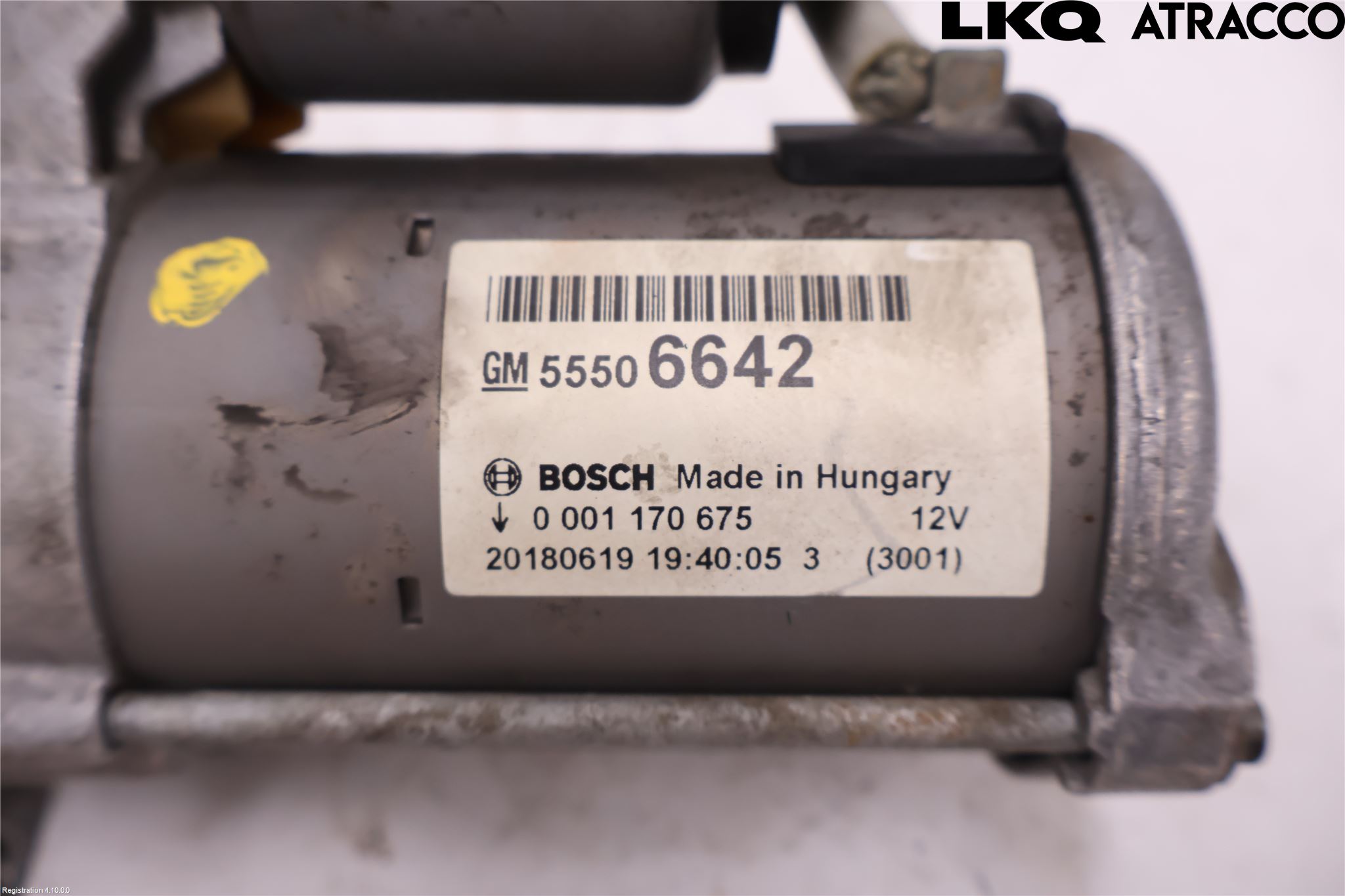 Opel ASTRA K 16-22 Startmotor