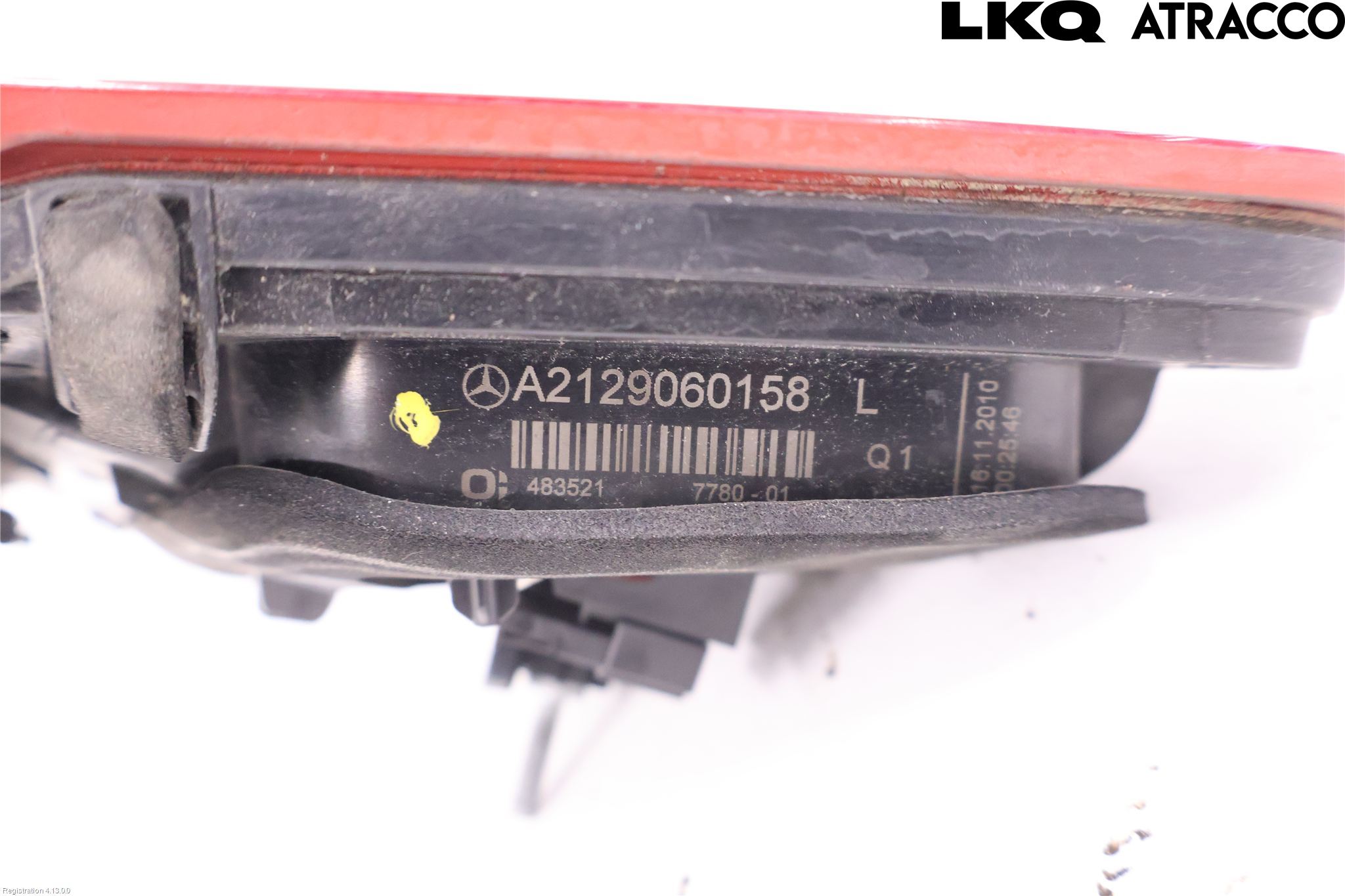 Mercedes-Benz MB E-KLASS (W212) 09-16 Bakljus Lucka Vä