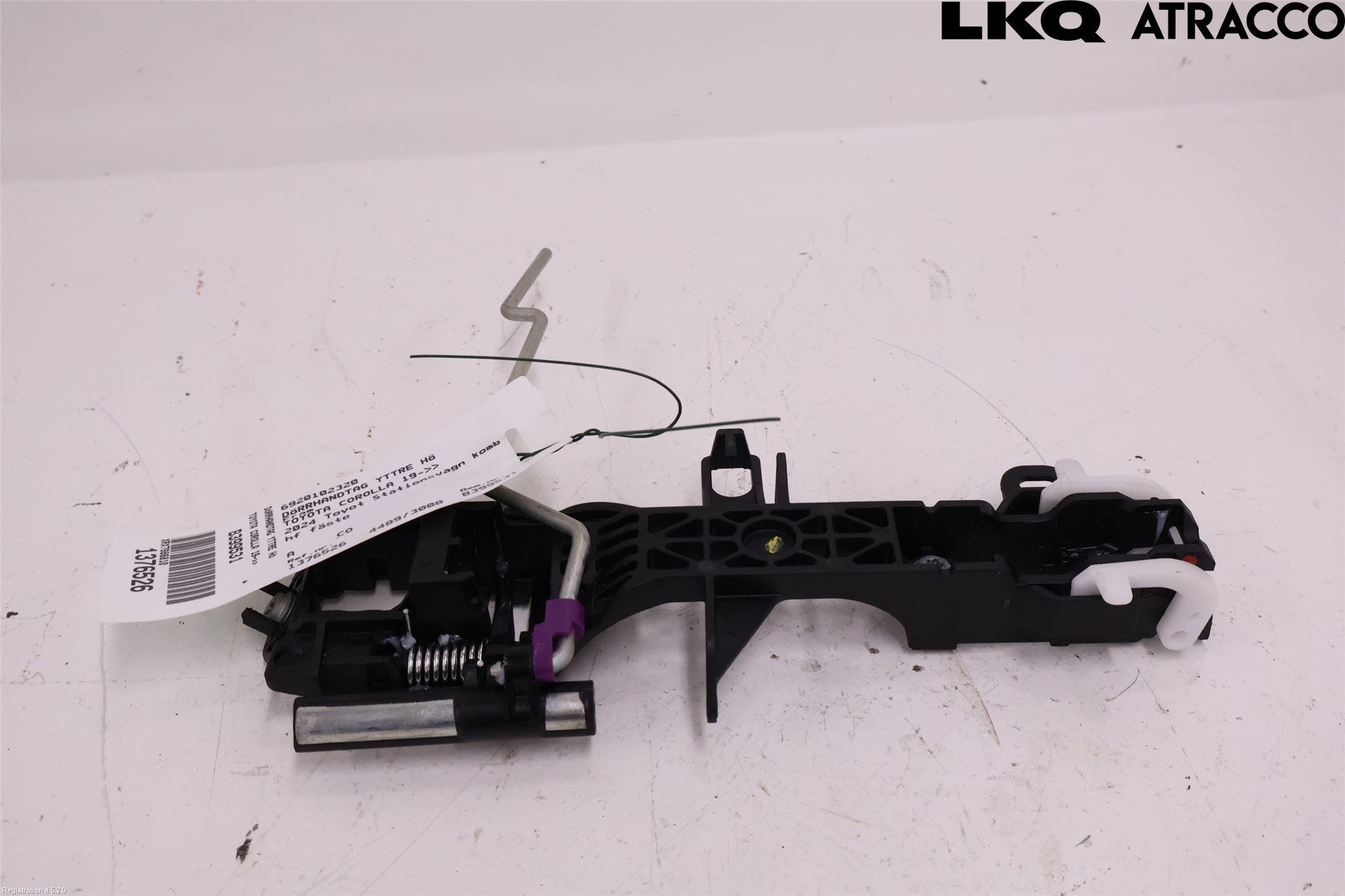 Toyota COROLLA 19- Dörrhandtag Yttre Hö