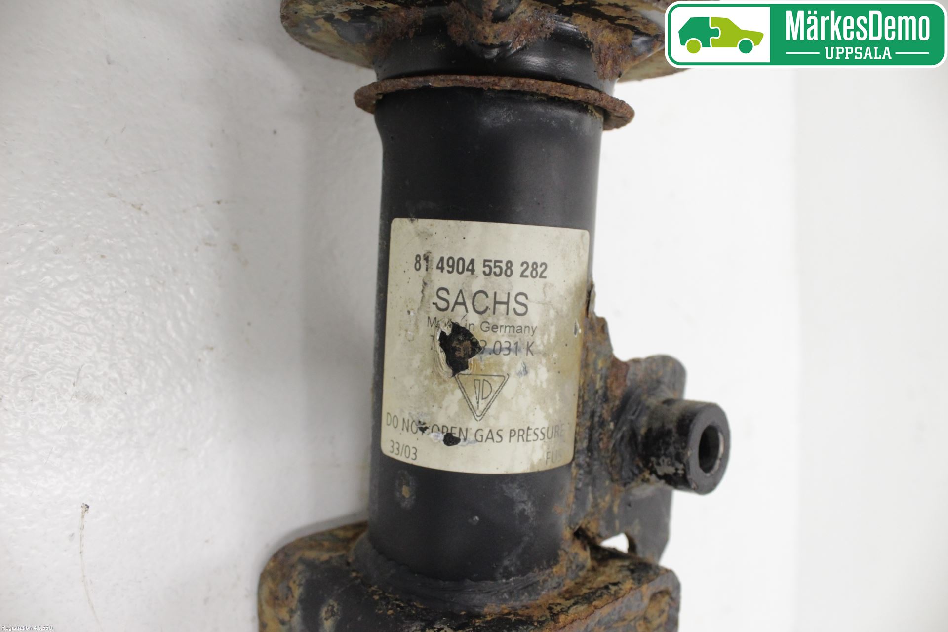 Porsche CAYENNE 03- Fjäderben Fram Vänster