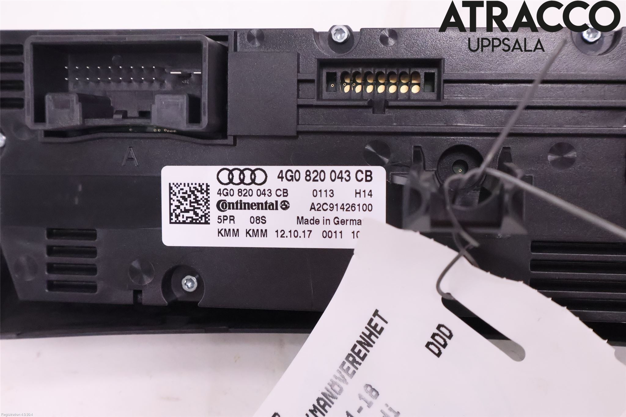 Audi A6/S6 4G 11-18 Ac Styrenhet Ac Manöveren