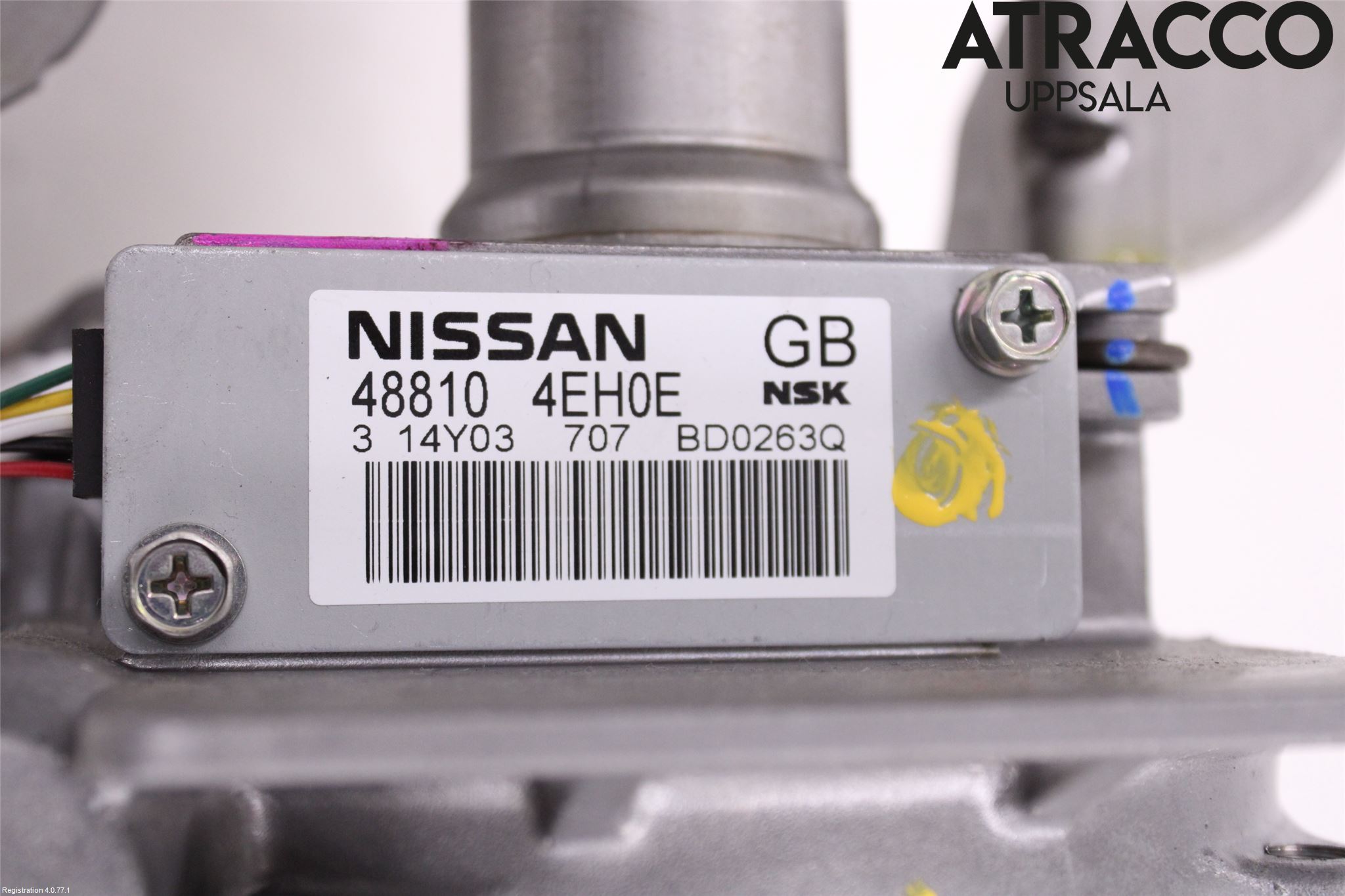 Nissan QASHQAI 14-17 Rattaxelagg Med Inb Servo