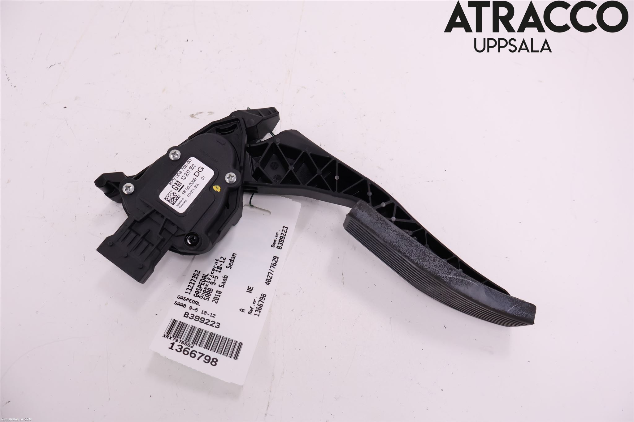 Saab 9-5 10-12 Gaspedal