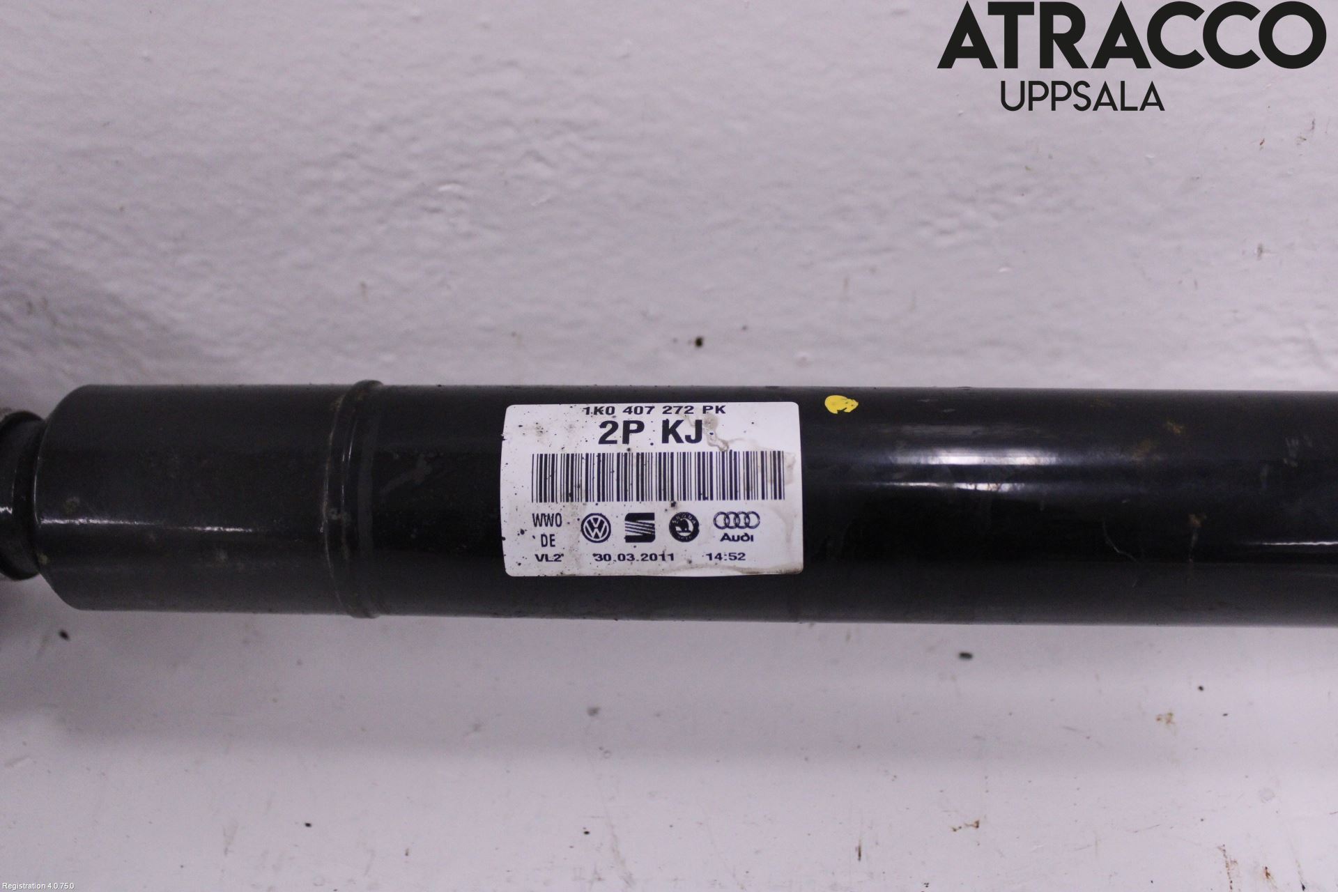 Volkswagen VW SCIROCCO 09-17 Drivaxel Fram Höger