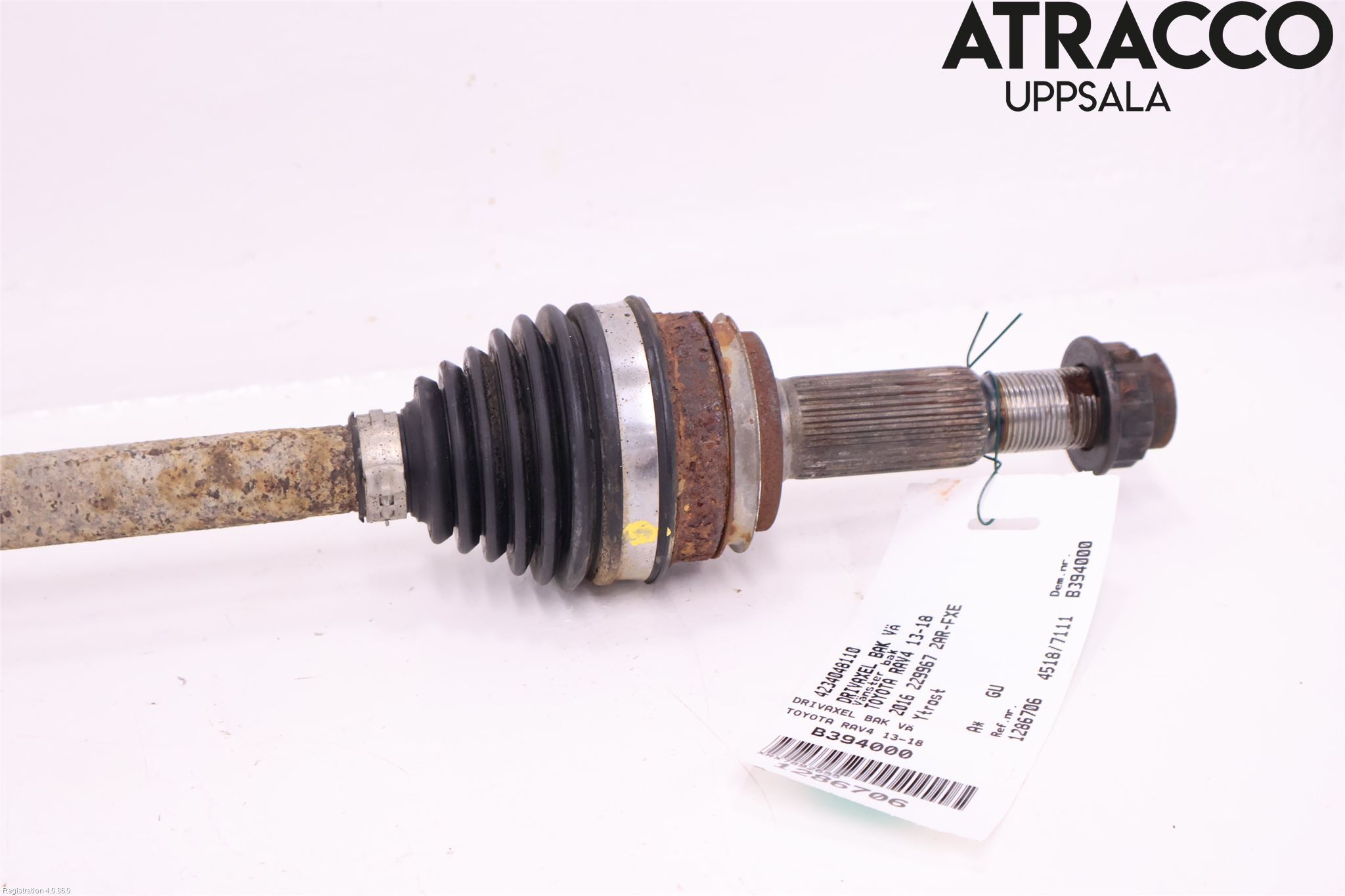 Toyota RAV4 13-18 Drivaxel Bak Vänster