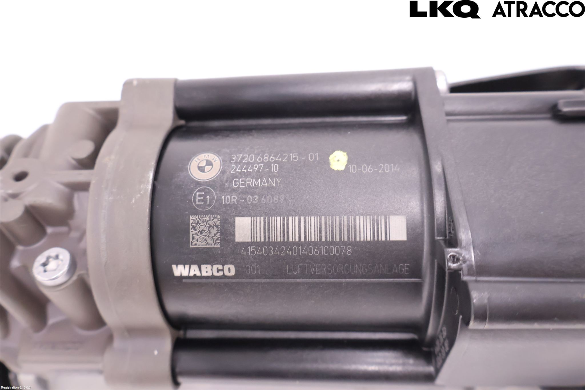 BMW 5 F10/F11/F18 09-17 Kompressor Stöt-Fjädring