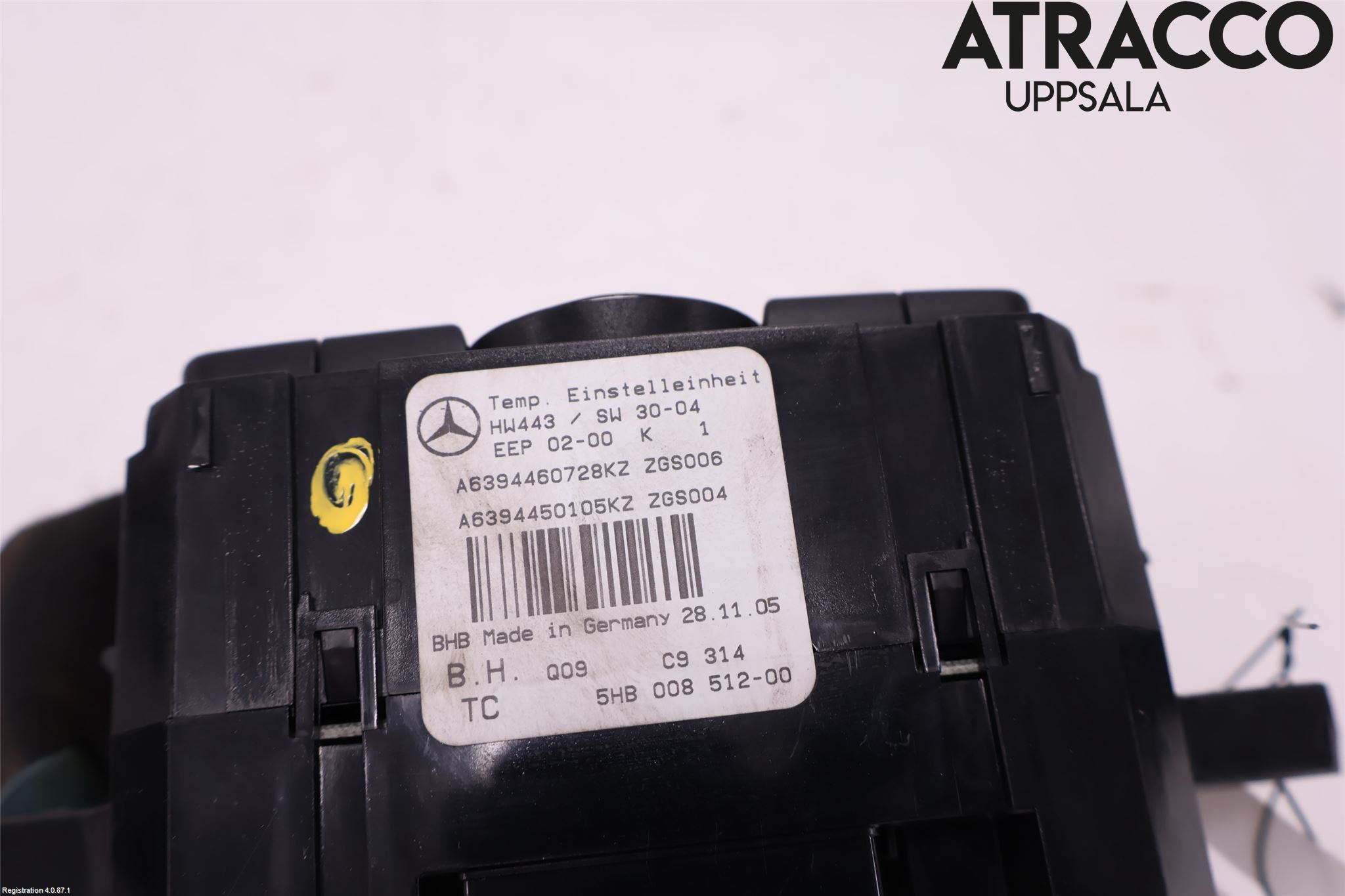 Mercedes-Benz MB VITO/VIANO (W639) 04-14 Ac Styrenhet Ac Manöveren
