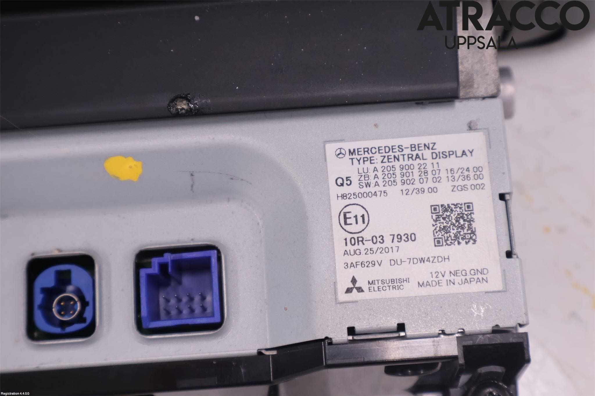 Mercedes-Benz MB C-KLASS (W205) 14-21 Bildskärm