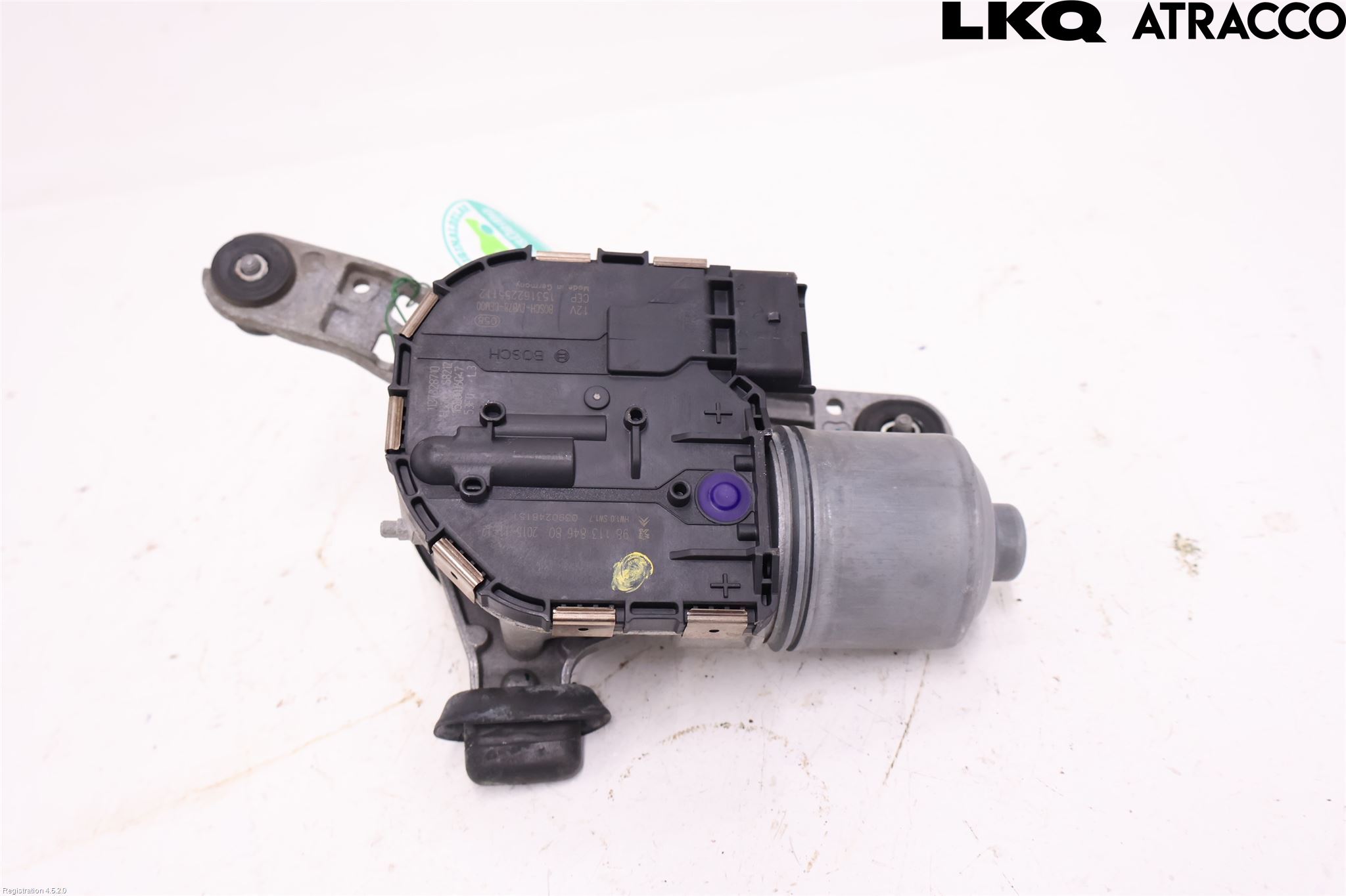 Citroen C4 GRAND PICASSO 14-18 Torkarmotor Vindruta