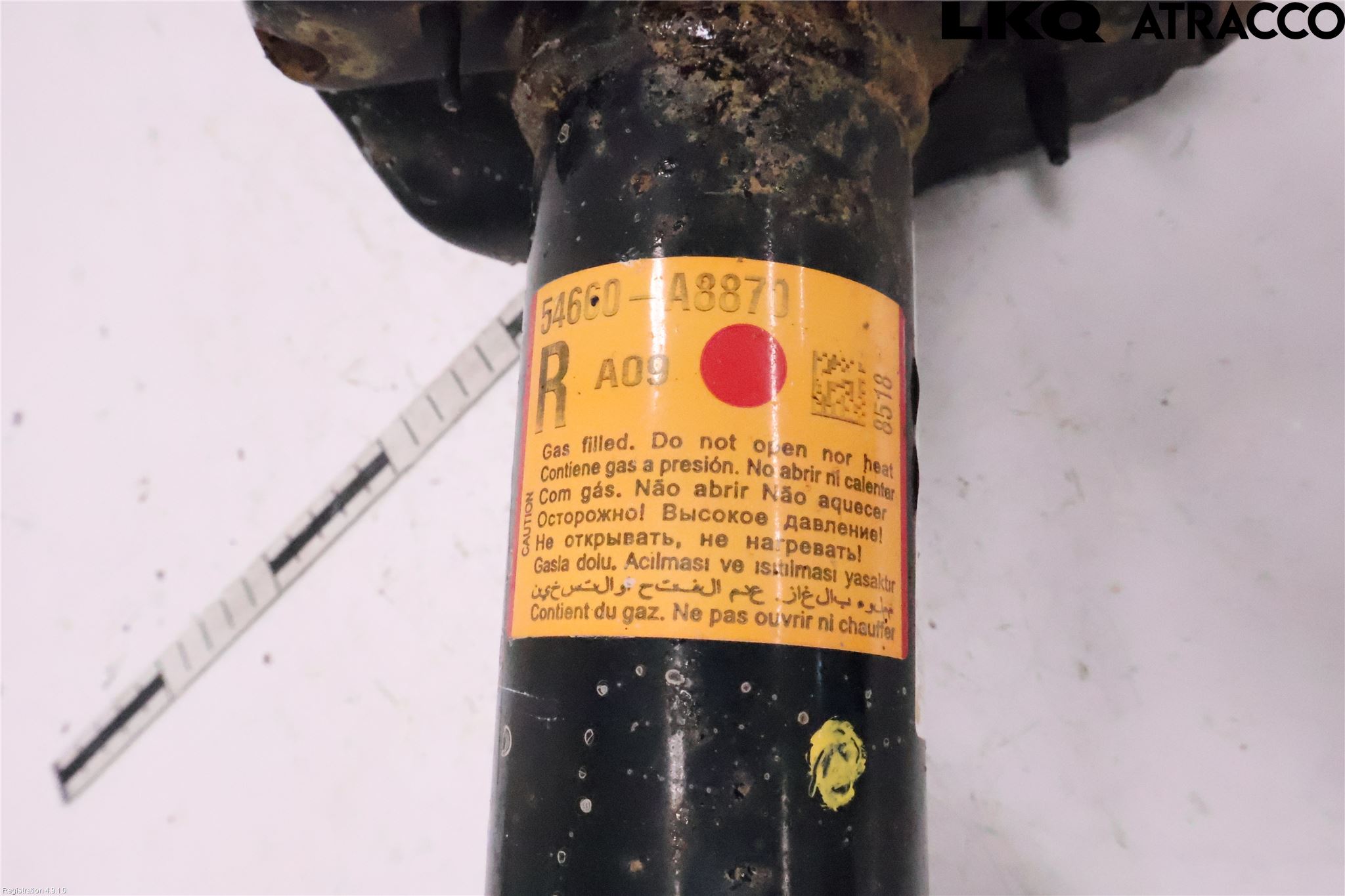 Kia OPTIMA 16-20 Fjäderben Fram Höger