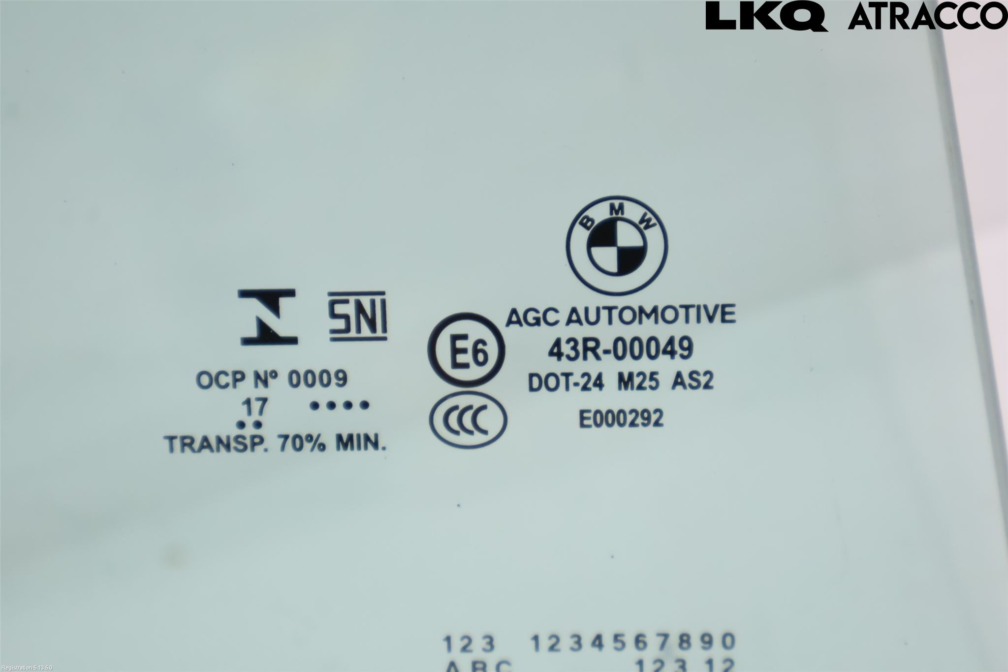 BMW 5 G30/G31/F90 17-23 Dörruta Bak Höger
