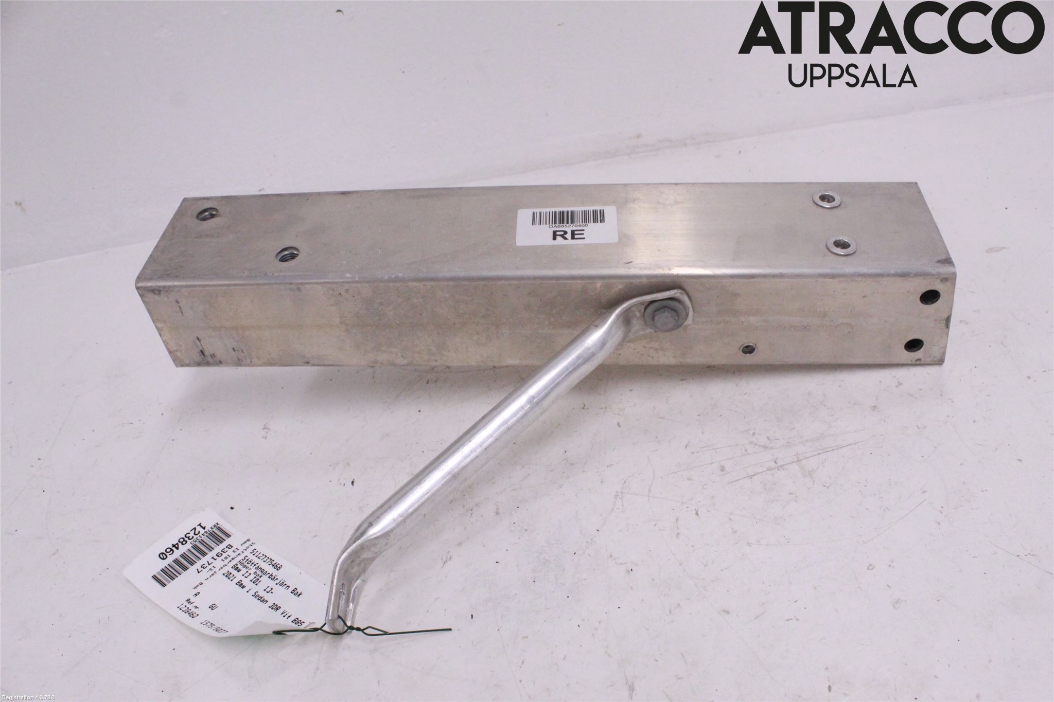 BMW i3 I01 13-22 Stötfångarbärjärn Bak