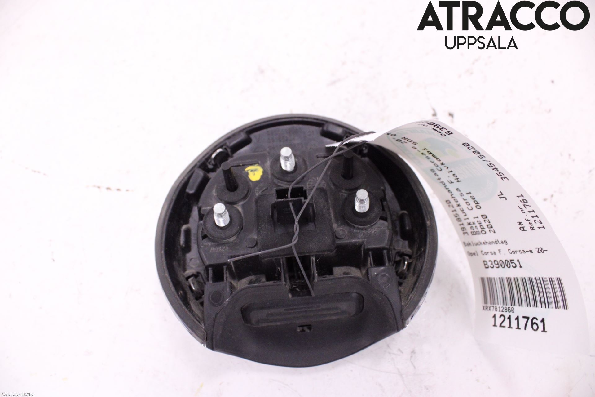 Opel CORSA F, CORSA-E 20- Bakluckehandtag