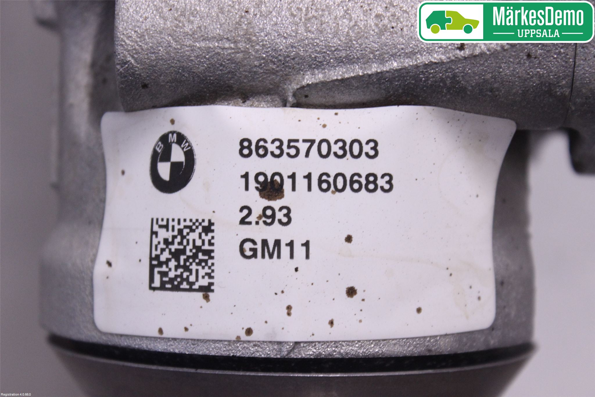 BMW 3 GT F34 13-19 Framvagn Diffrential