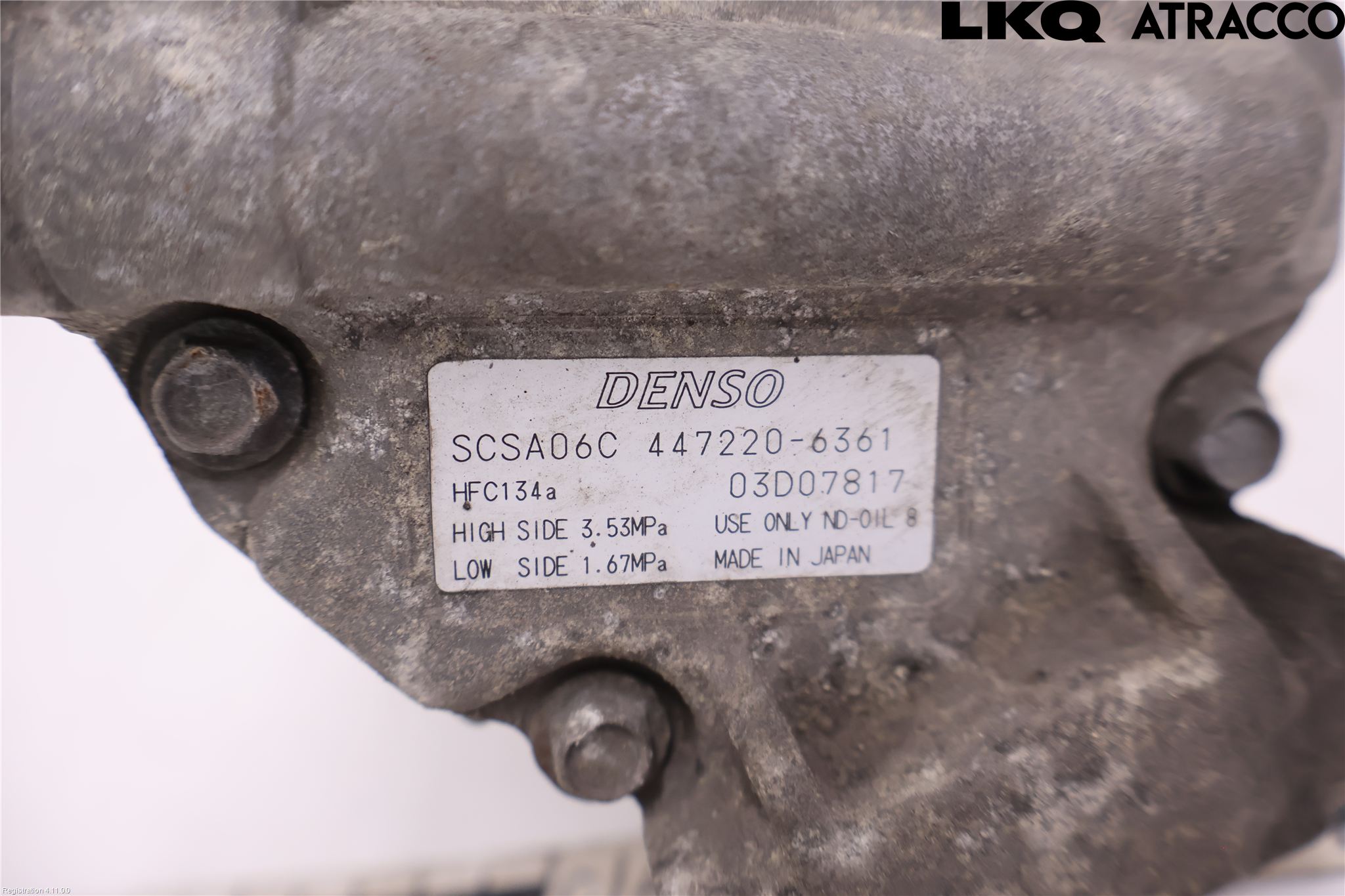 Toyota COROLLA 02-07 Ac Kompressor