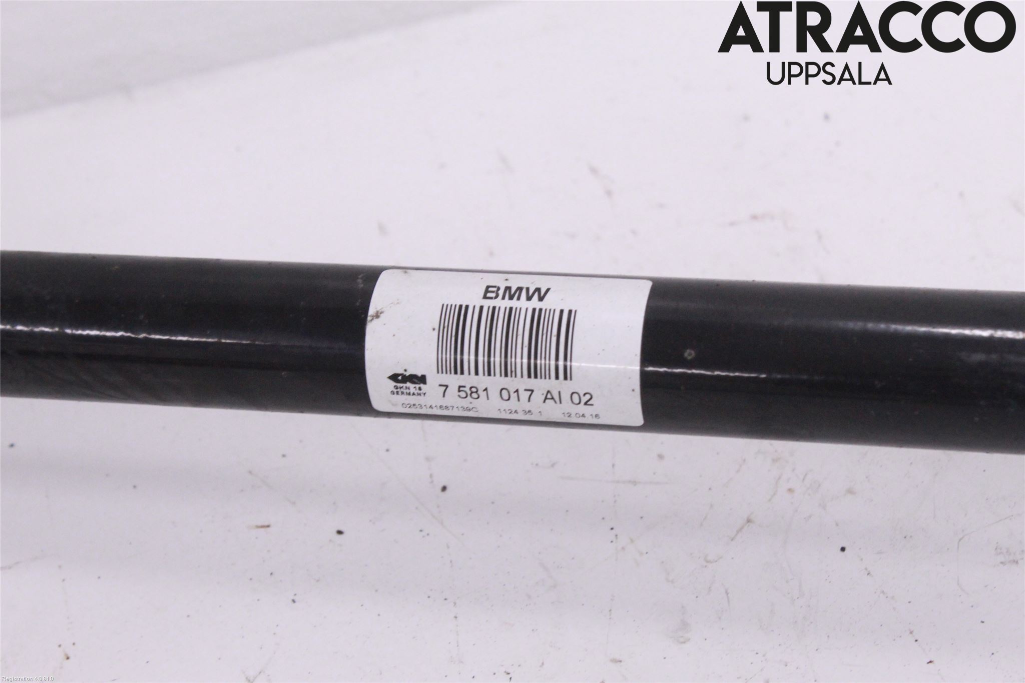 BMW 5 F10/F11/F18 09-17 Drivaxel Bak Vänster