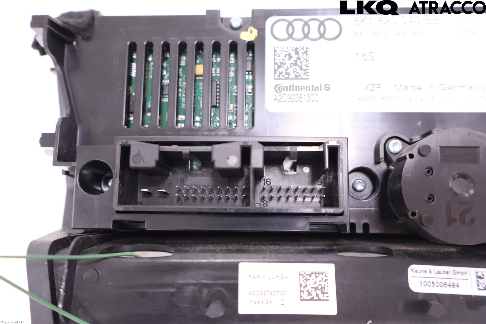 Audi A5 07-16 Ac Styrenhet Ac Manöveren