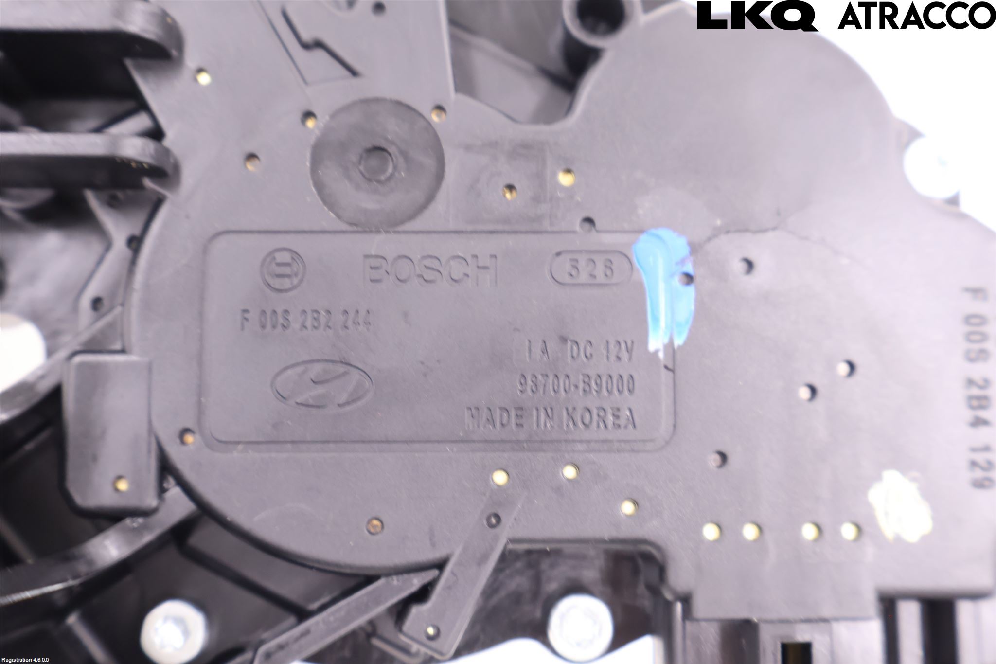 Hyundai i10 BA 14-16 Torkarmotor Baklucka
