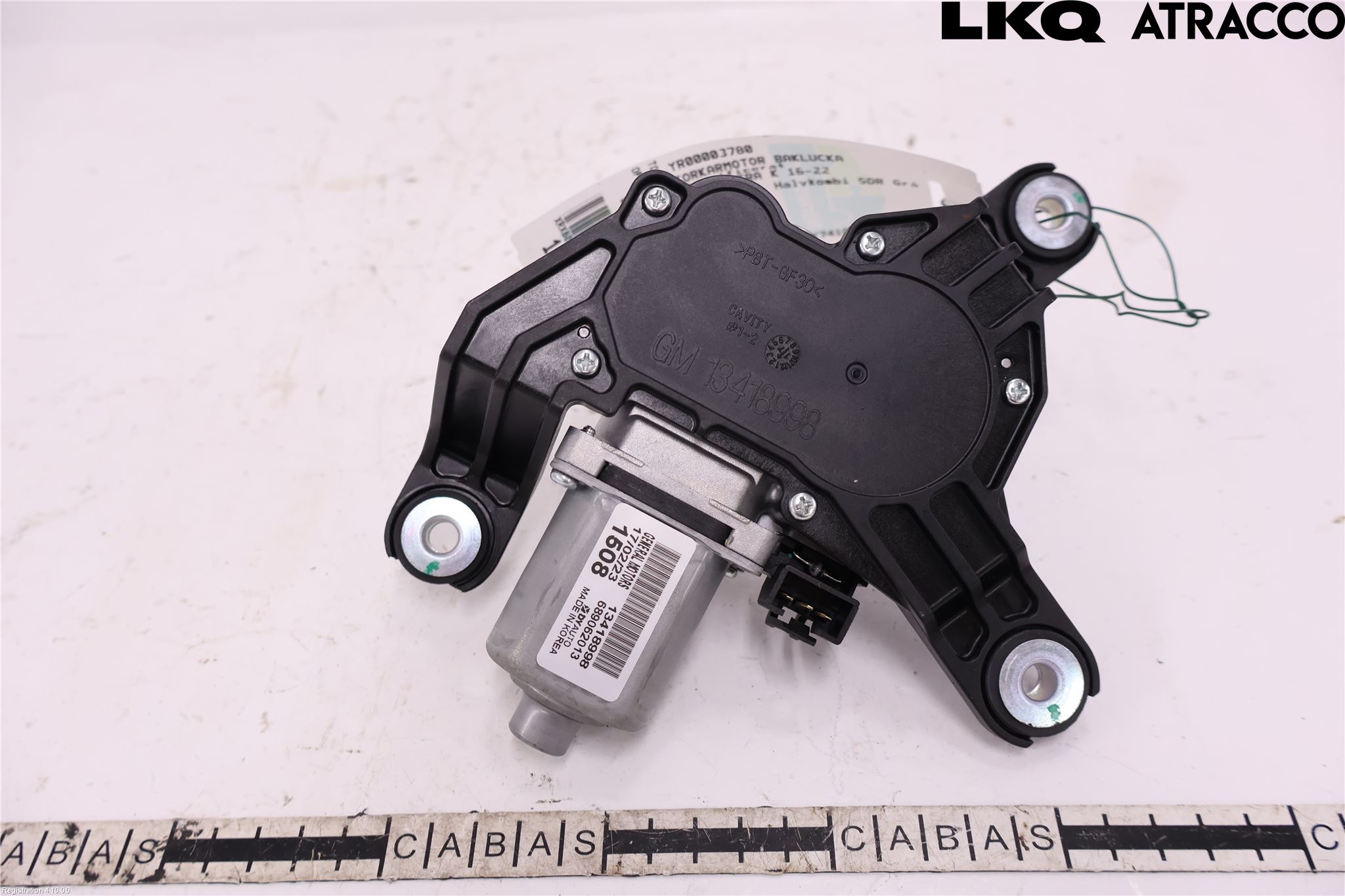 Opel ASTRA K 16-22 Torkarmotor Baklucka