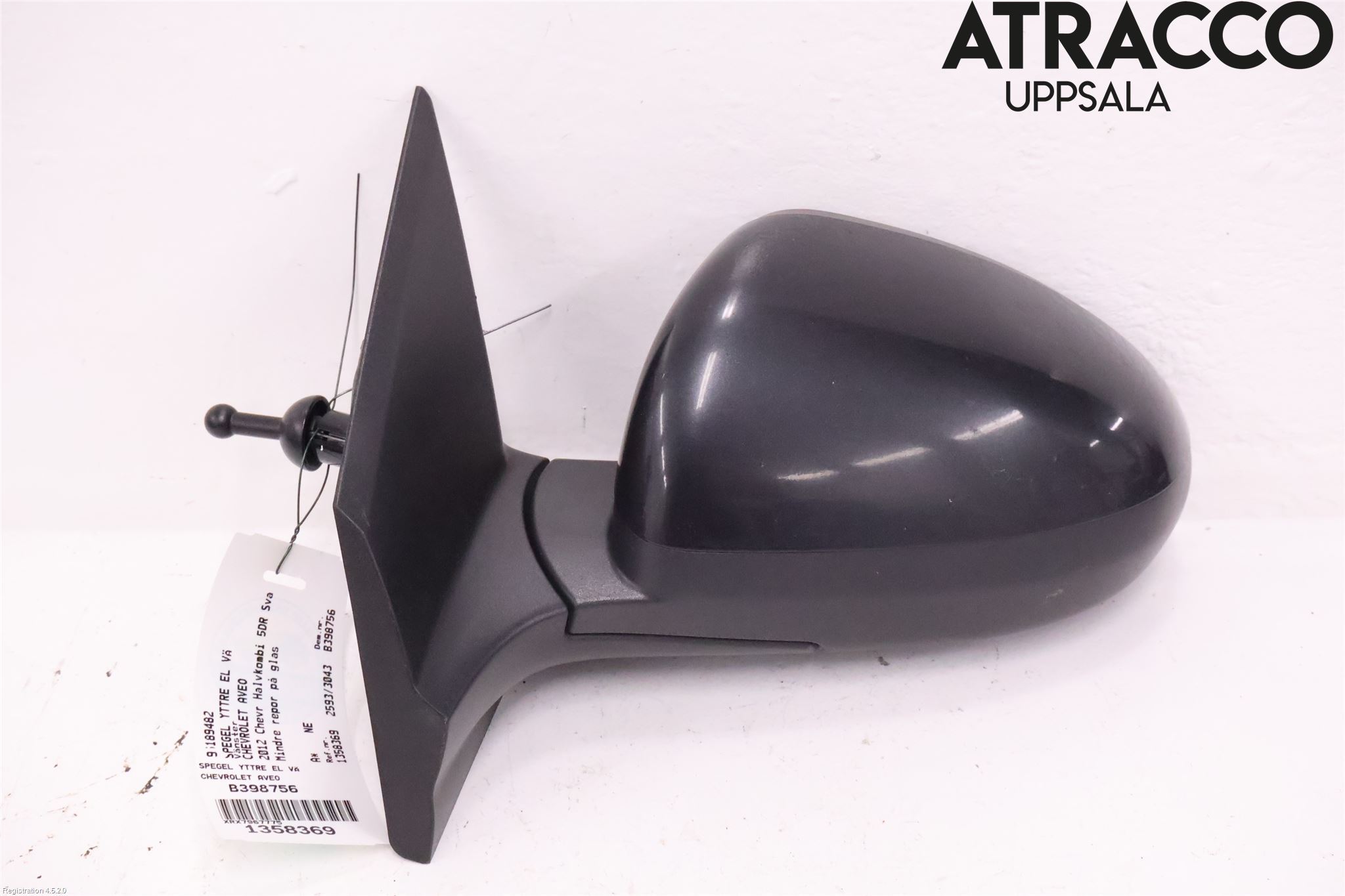 Chevrolet AVEO Spegel Yttre El Vä