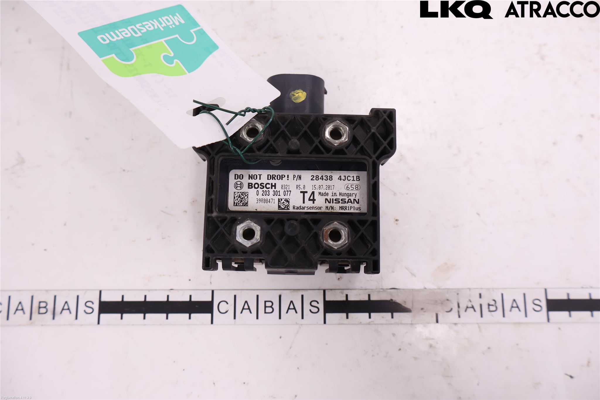 Nissan NAVARA, TREK-1 17-21 Sensor Aktivt Kollisionsskydd