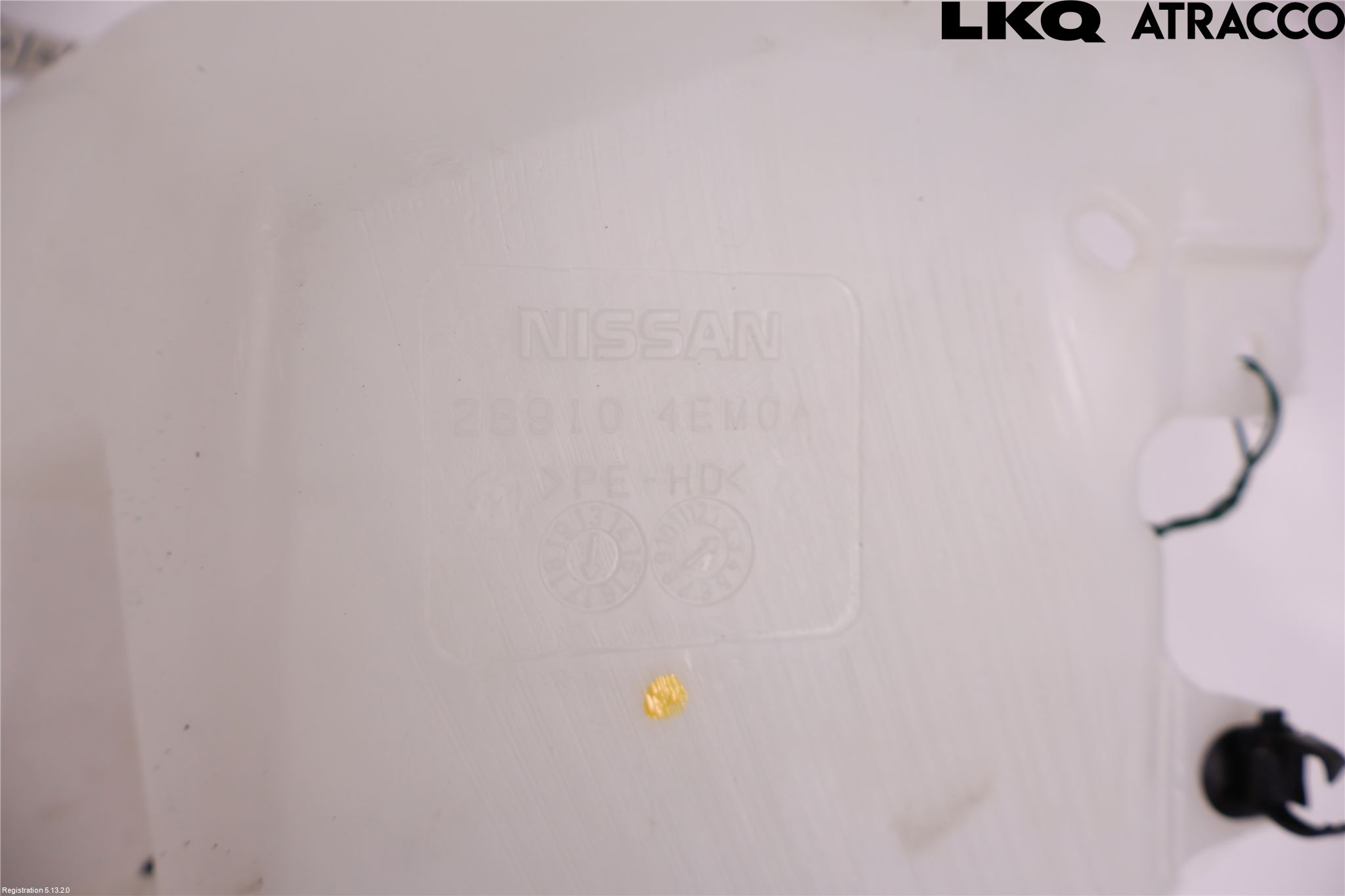 Nissan QASHQAI 14-17 Spolartank Vindruta-Strål