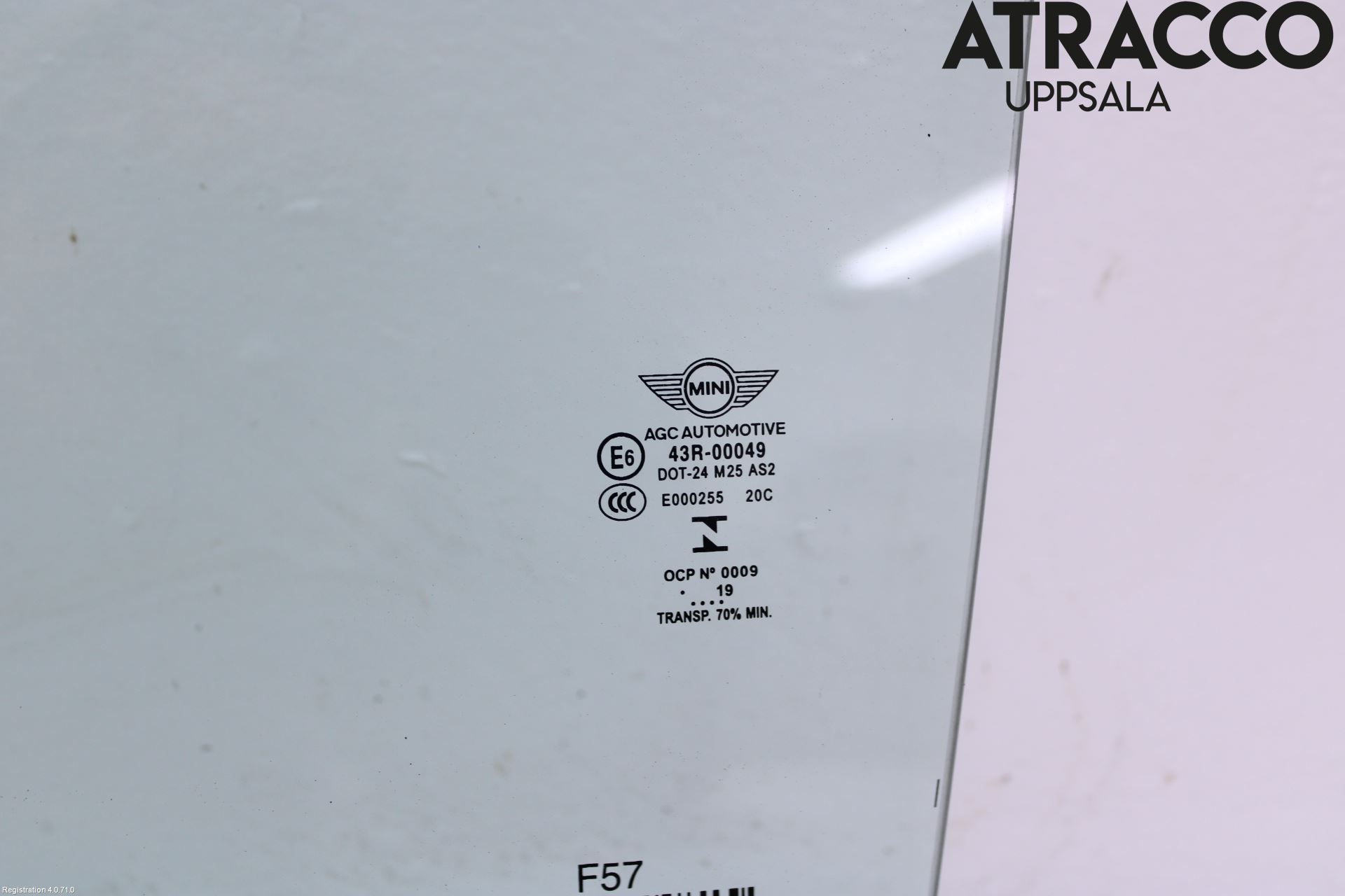 Mini CABRIO F57 16-24 Dörruta 2D Vänster