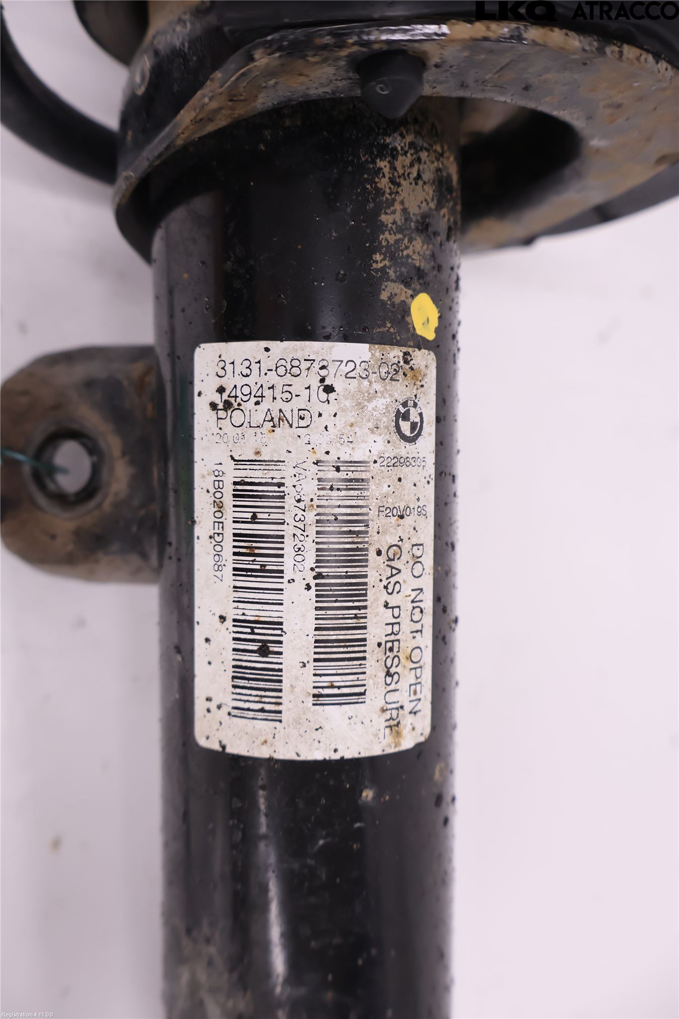 BMW 1 F20/F21 11-19 Fjäderben Fram Höger