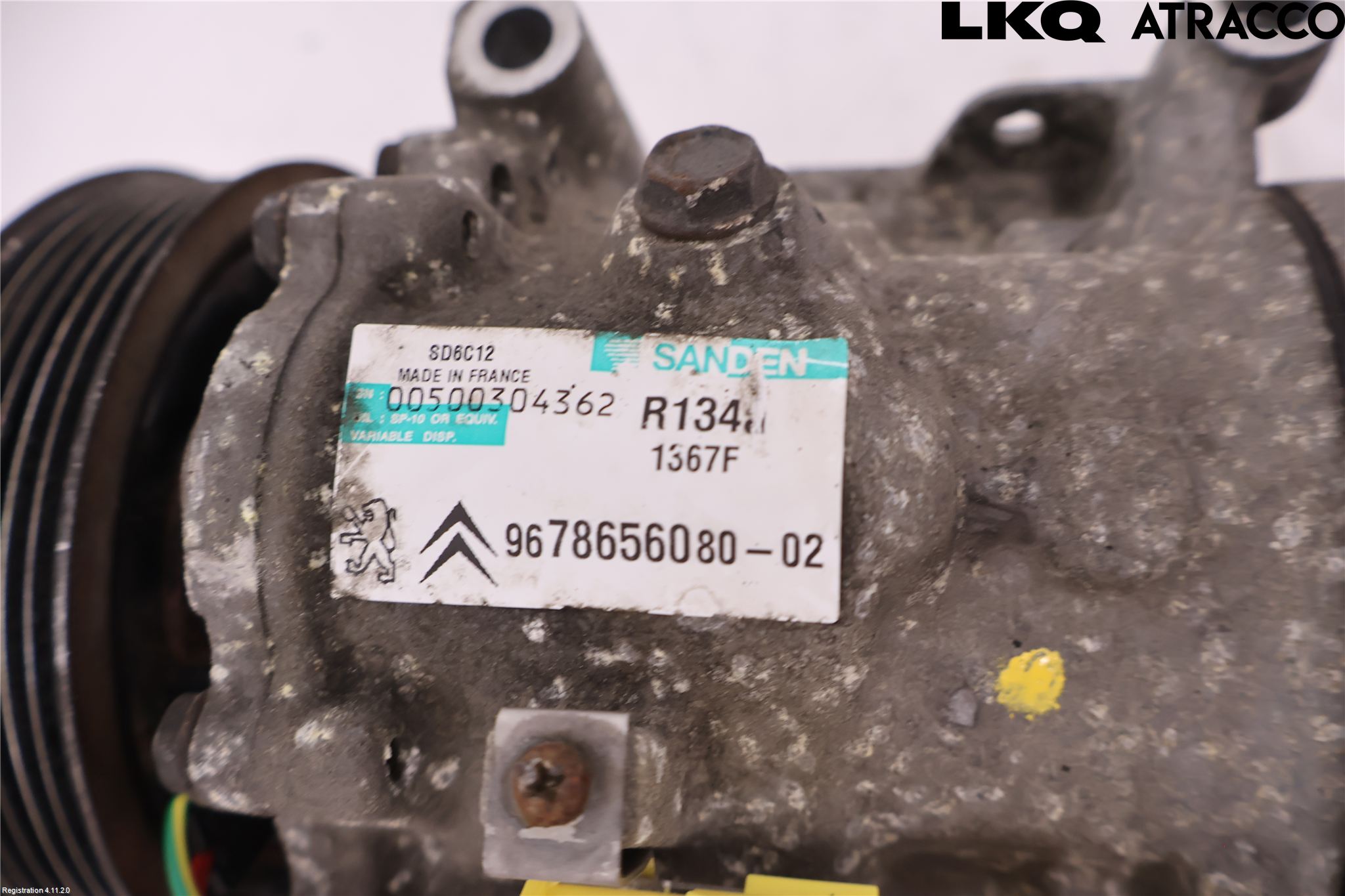 Citroen BERLINGO 08-18 Ac Kompressor