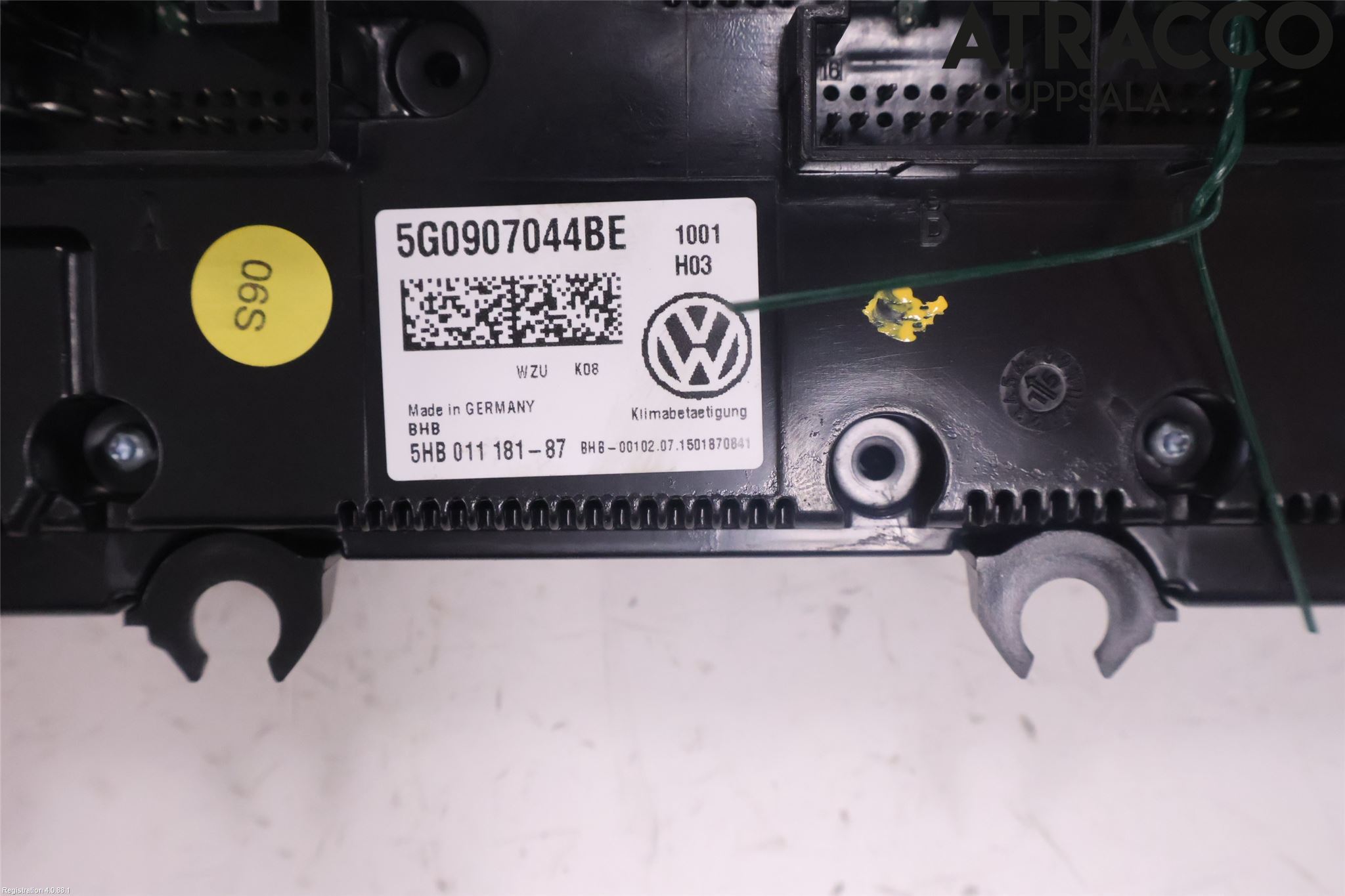 Volkswagen VW GOLF / E-GOLF VII 13-20 Ac Styrenhet Ac Manöveren