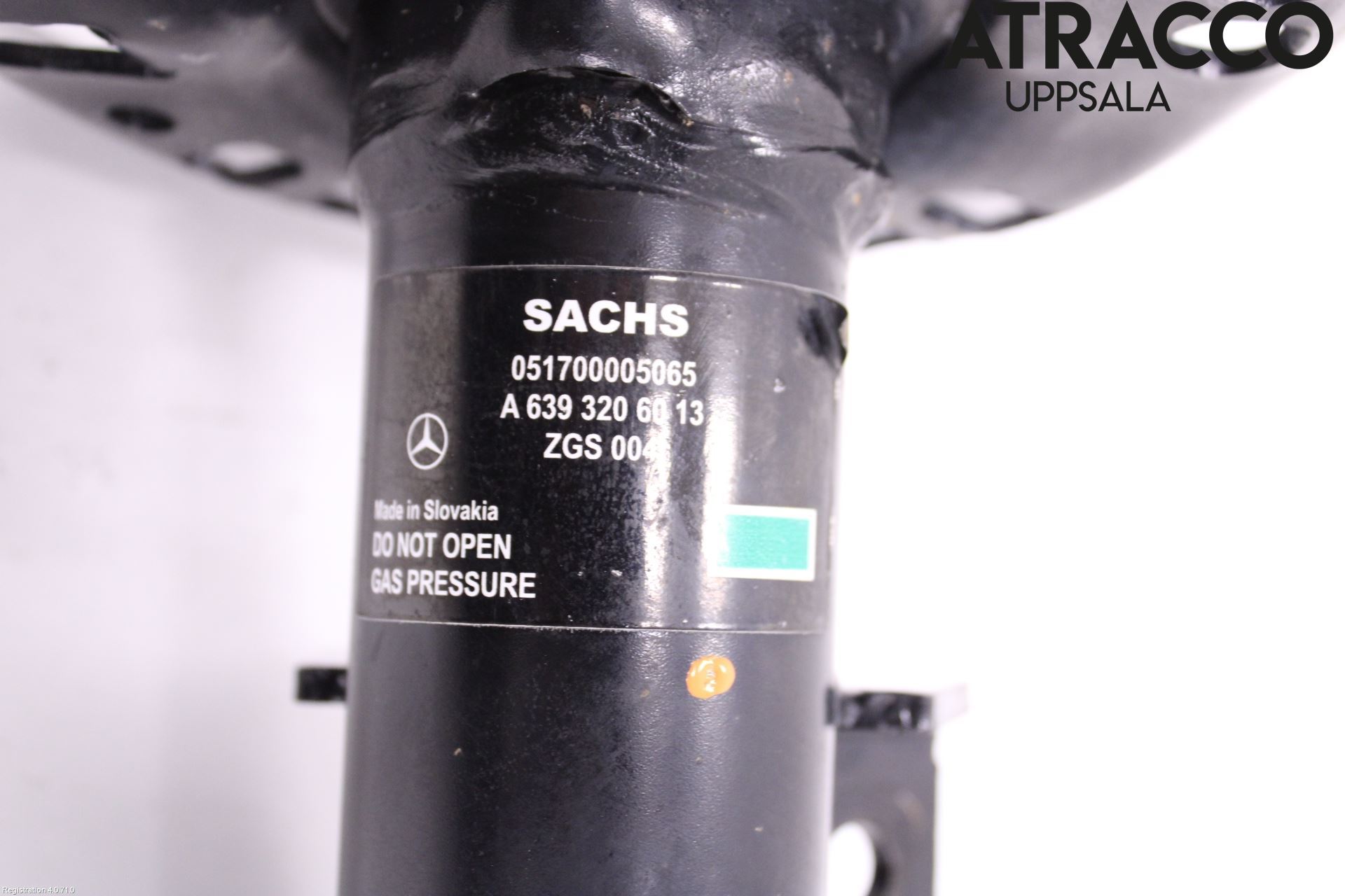 Mercedes-Benz MB VITO/VIANO (W639) 04-14 Fjäderben Fram Vänster