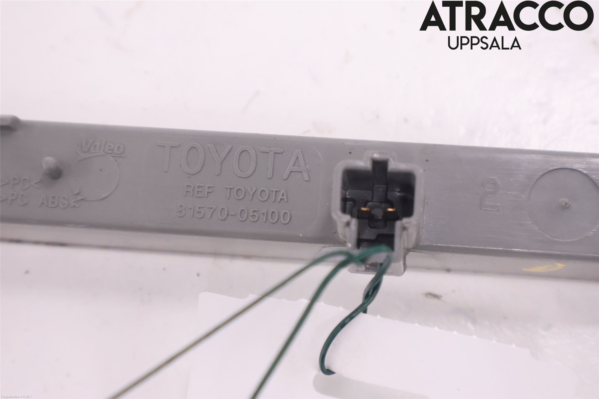 Toyota VERSO 09-18 Bromsljus Bakruta