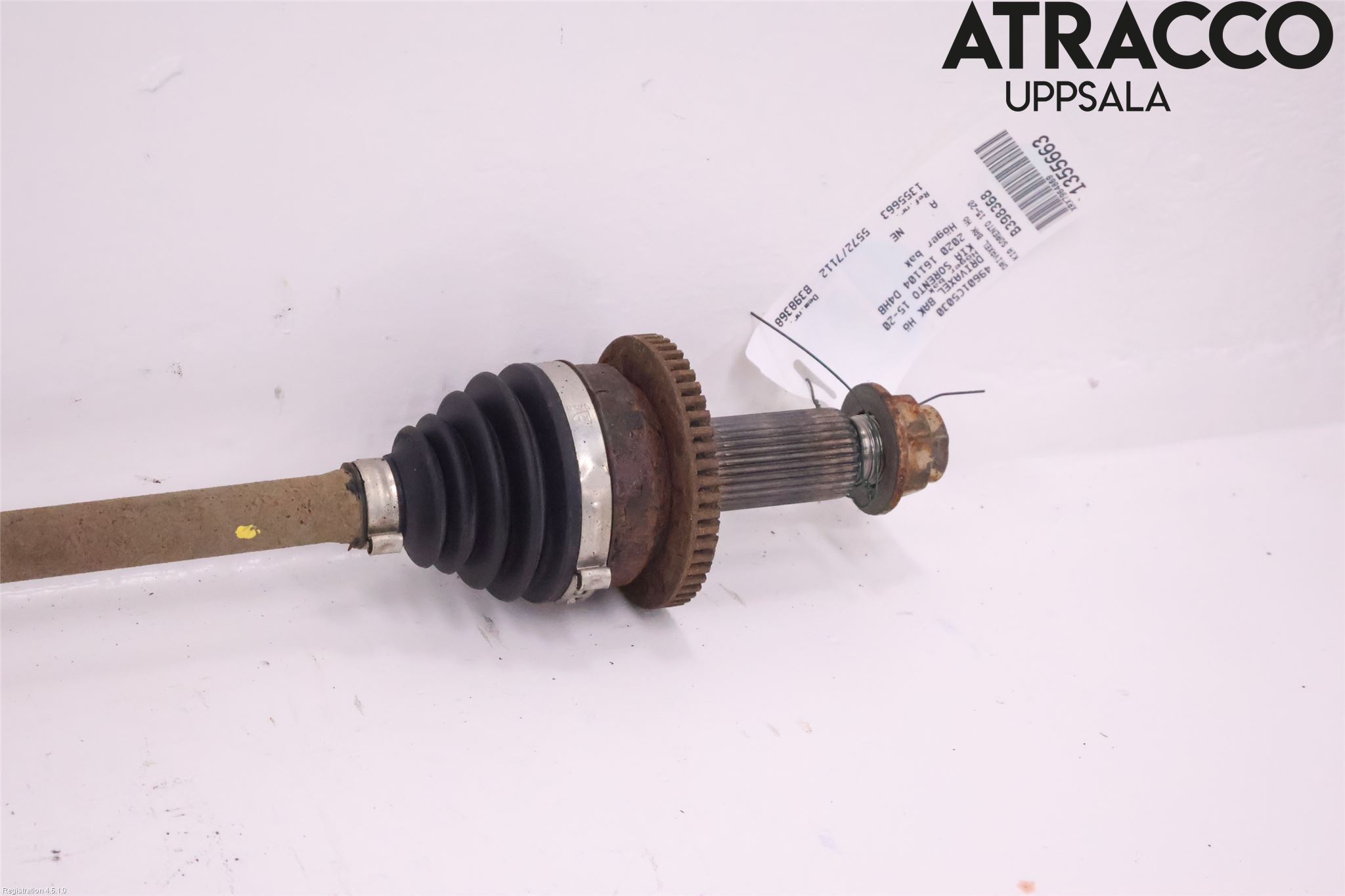 Kia SORENTO 15-20 Drivaxel Bak Höger