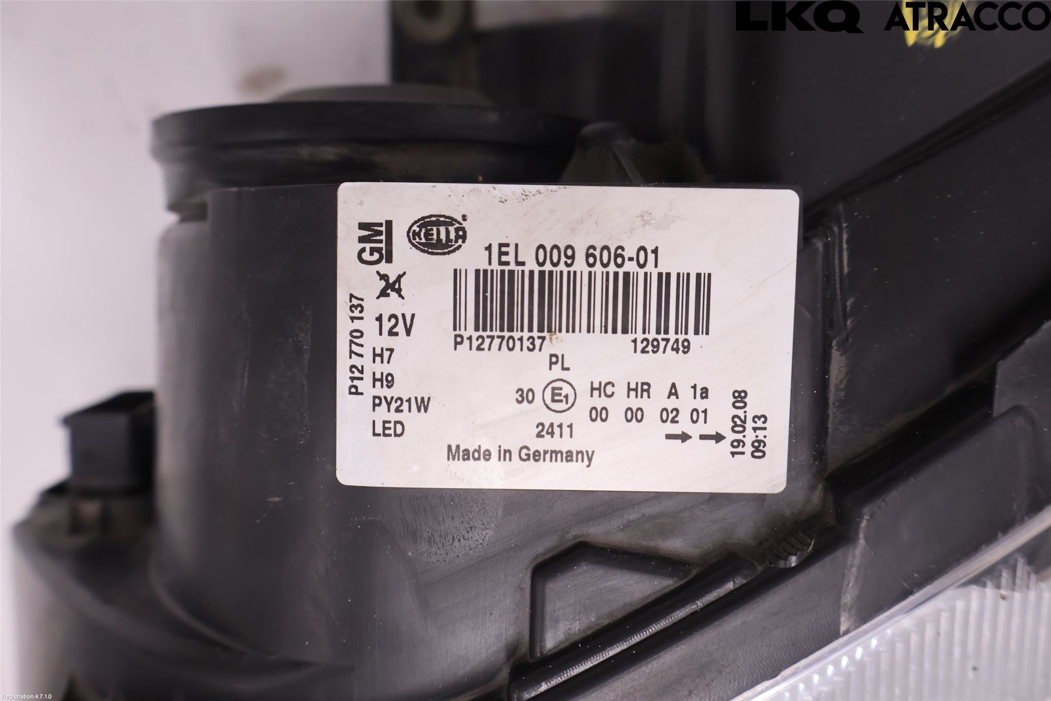 Saab 9-3 VER2/VER3 08-15 Strålkastare Vänster