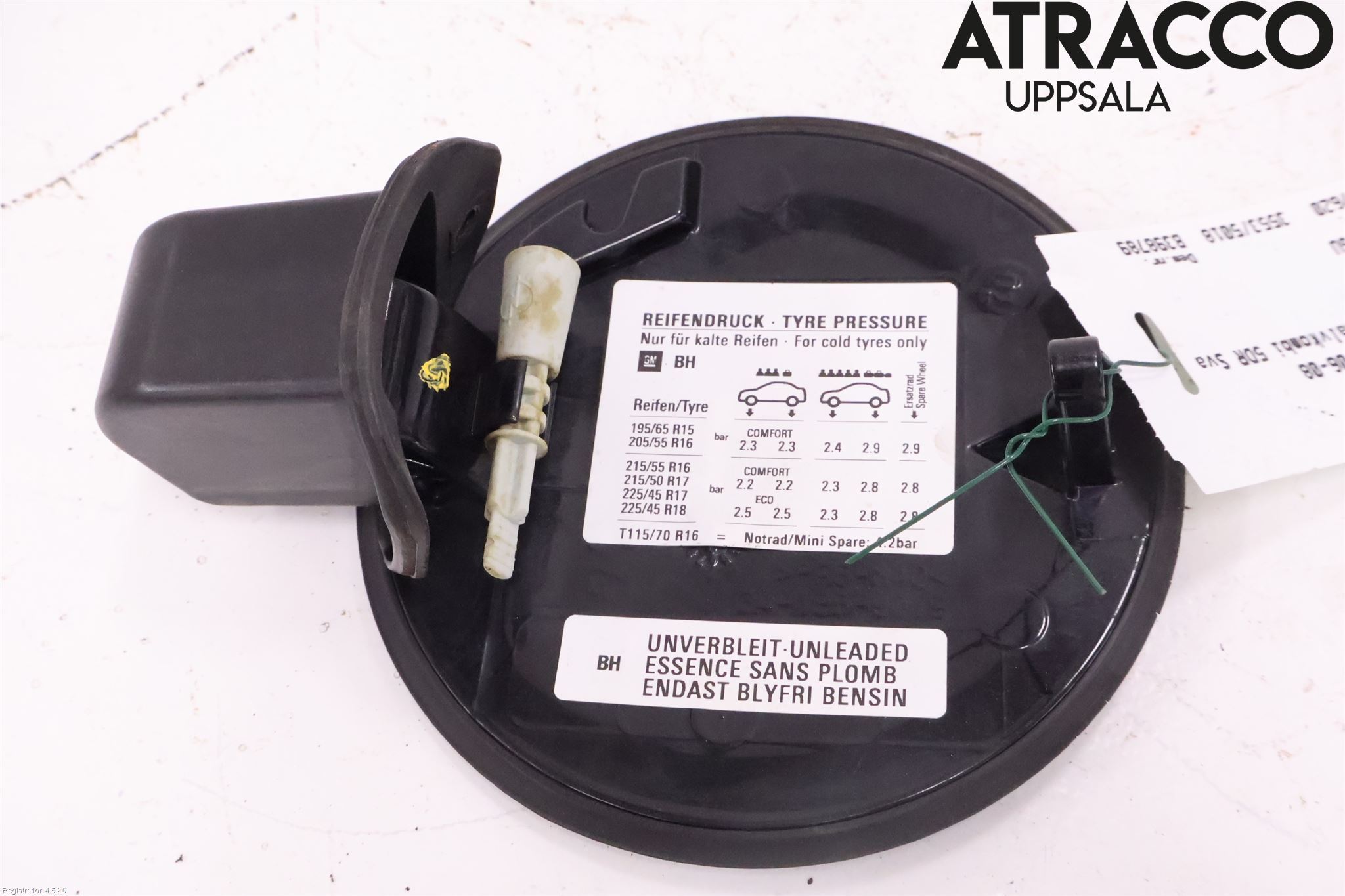 Opel VECTRA C 06-08 Tanklucka