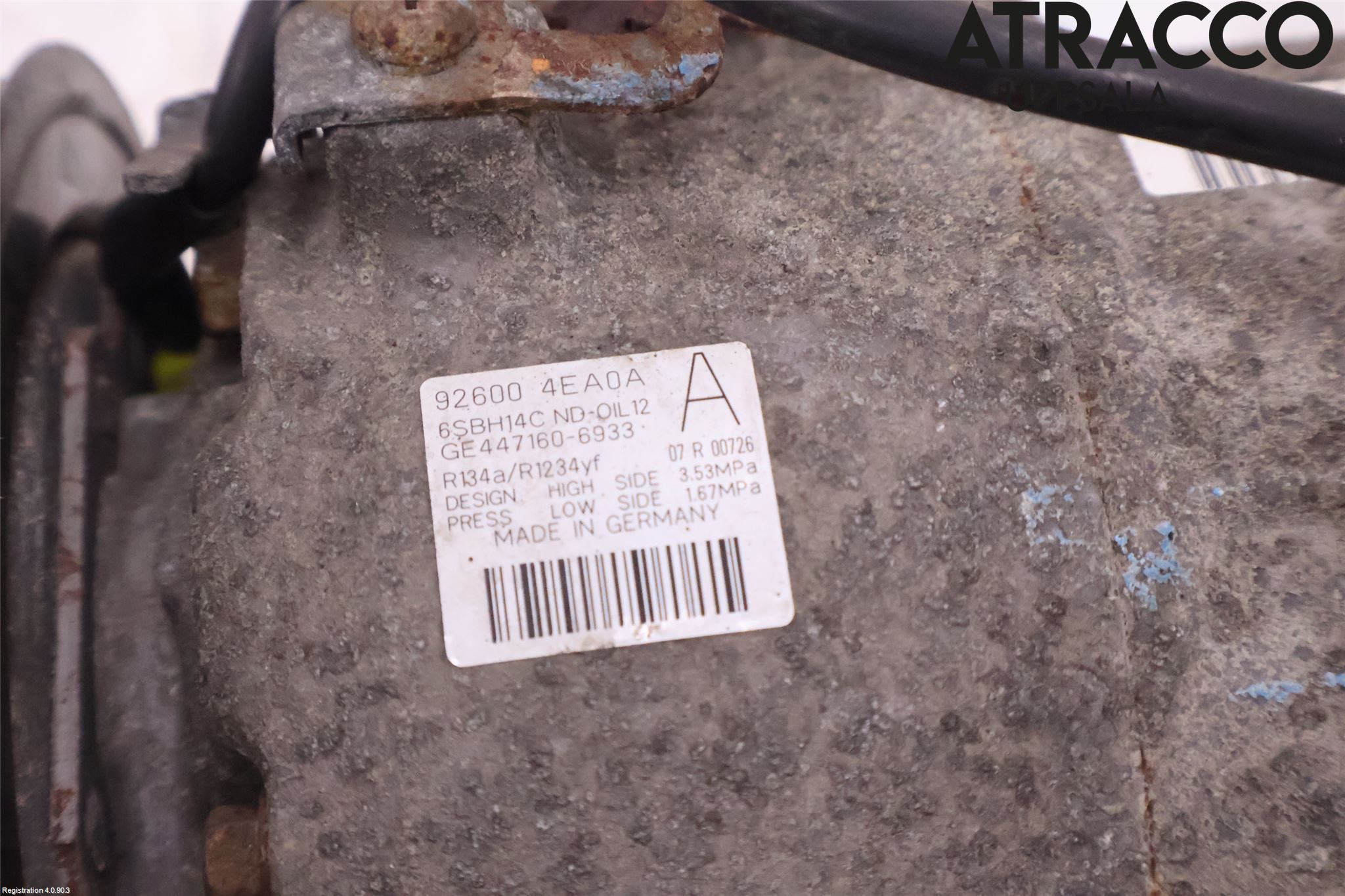 Nissan QASHQAI 14-17 Ac Kompressor