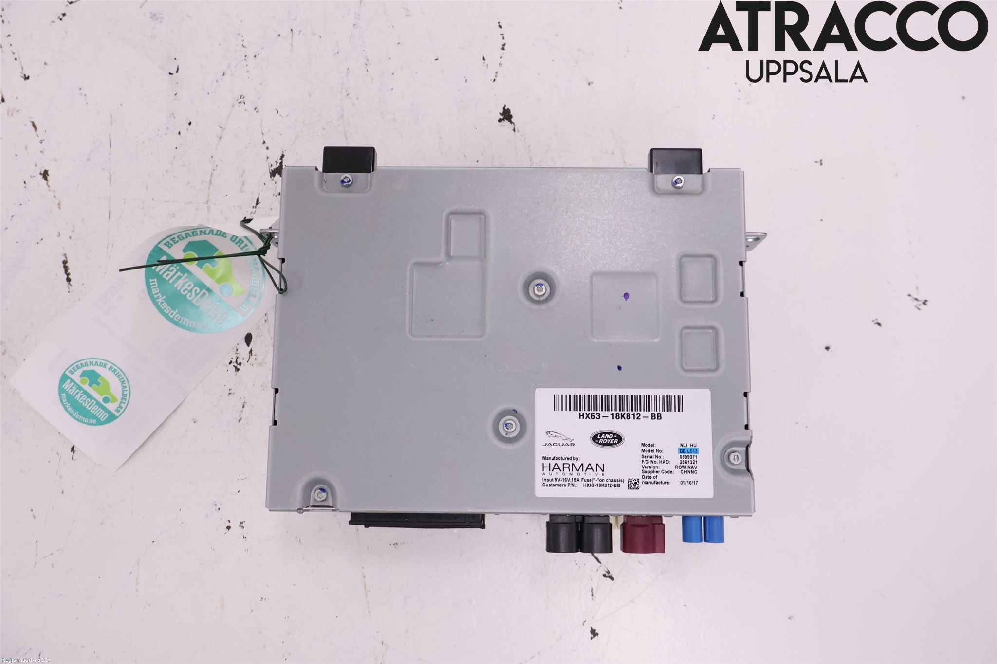 Jaguar XF (X260) 16-24 Cd Radio - Multimediapanel