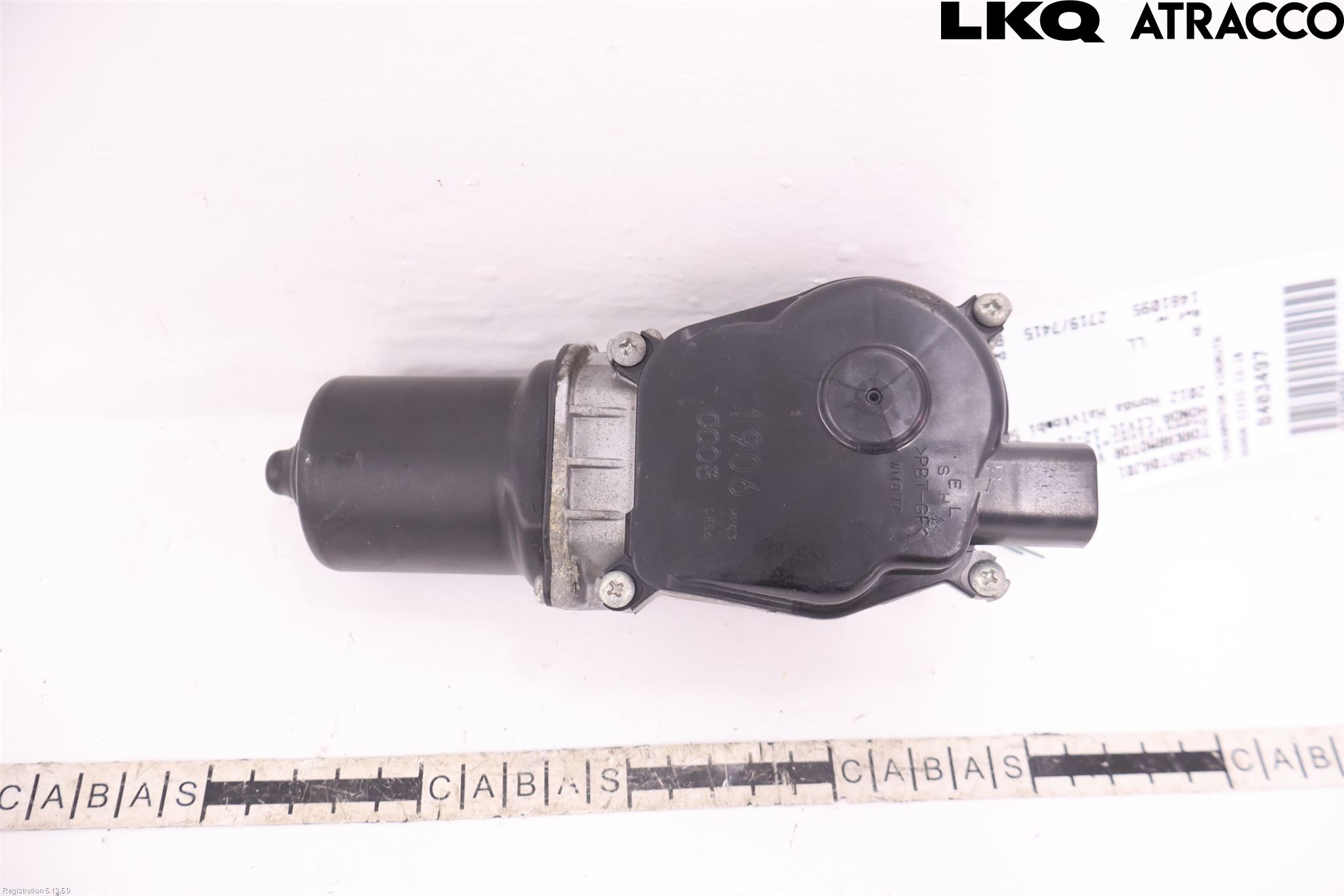 Honda CIVIC 12-16 Torkarmotor Vindruta