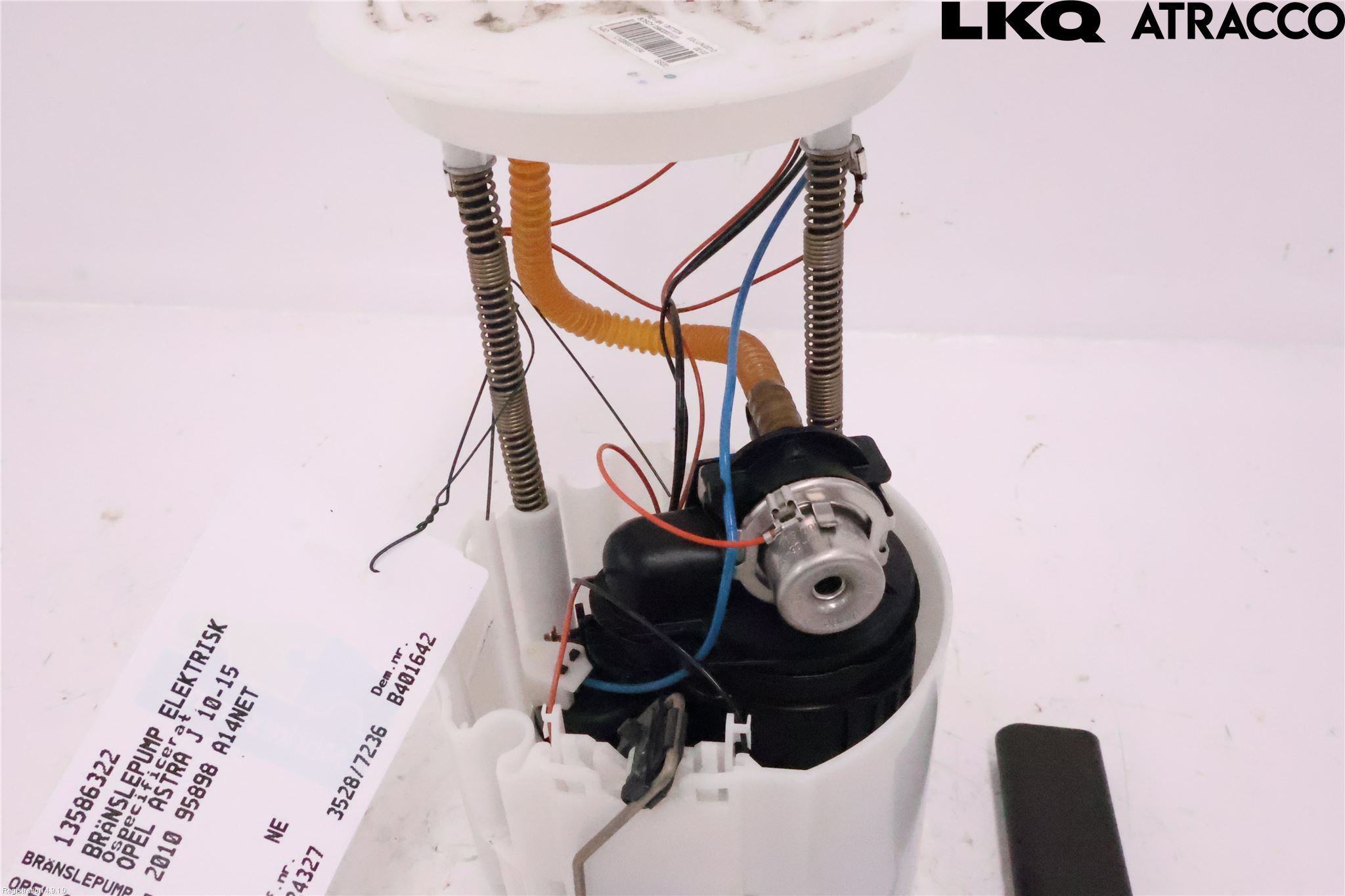 Opel ASTRA J 10-15 Bränslepump El