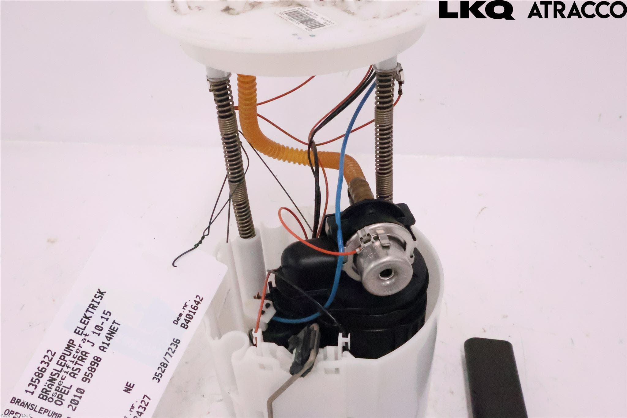 Opel ASTRA J 10-15 Bränslepump El