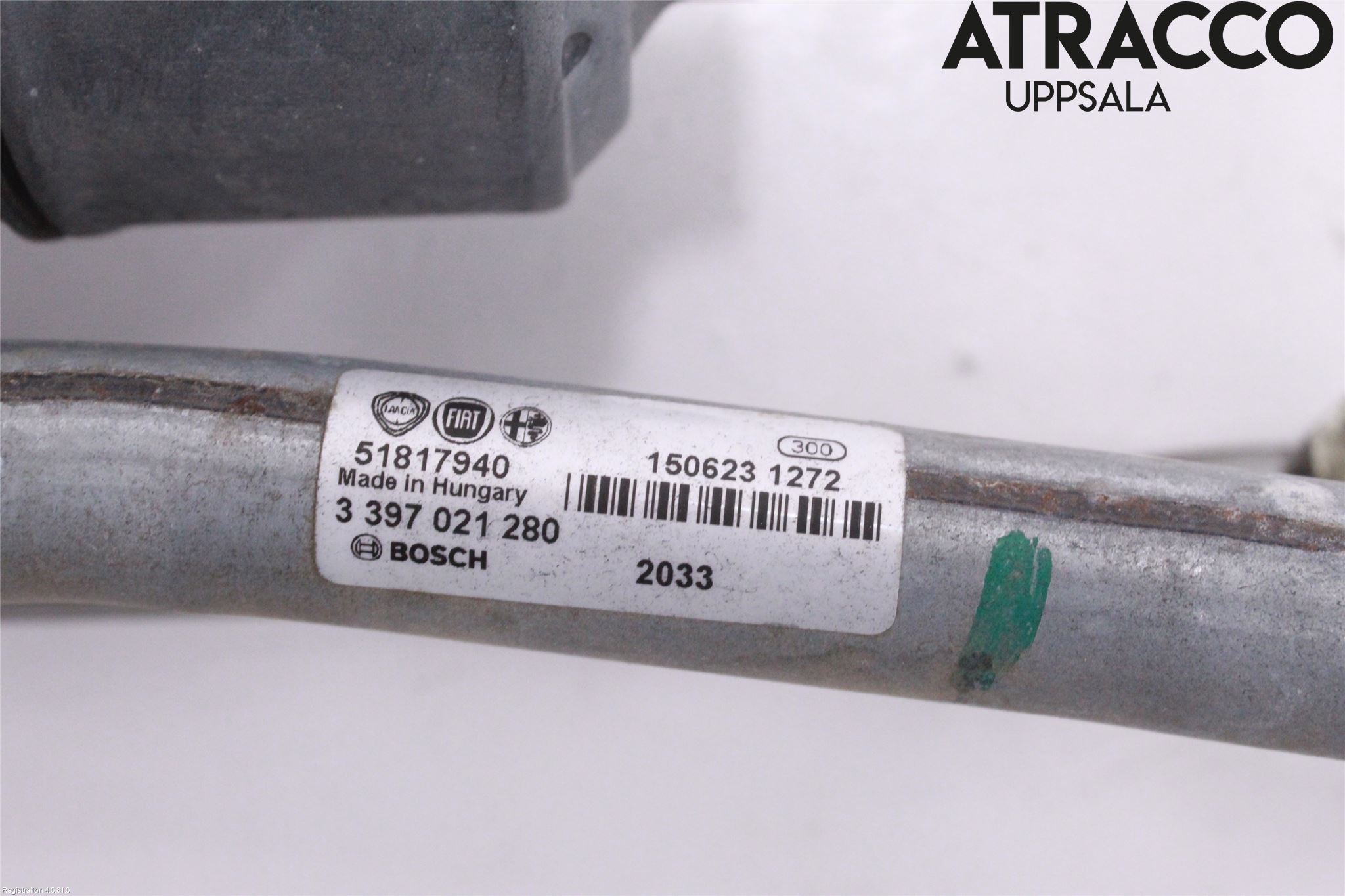 Fiat DOBLO CARGO Torkarmekanism Vindruta