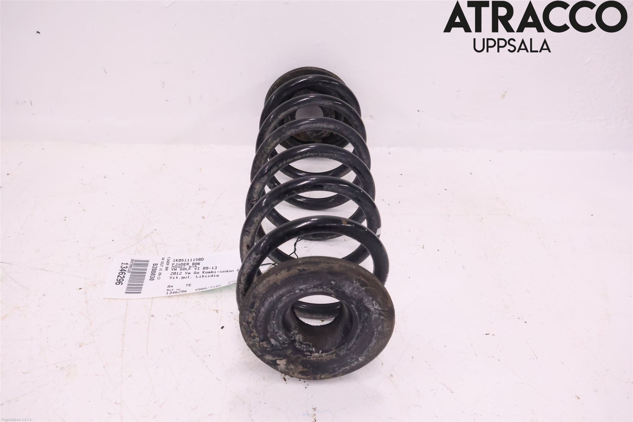 Volkswagen VW GOLF VI 09-13 Fjäder Bak