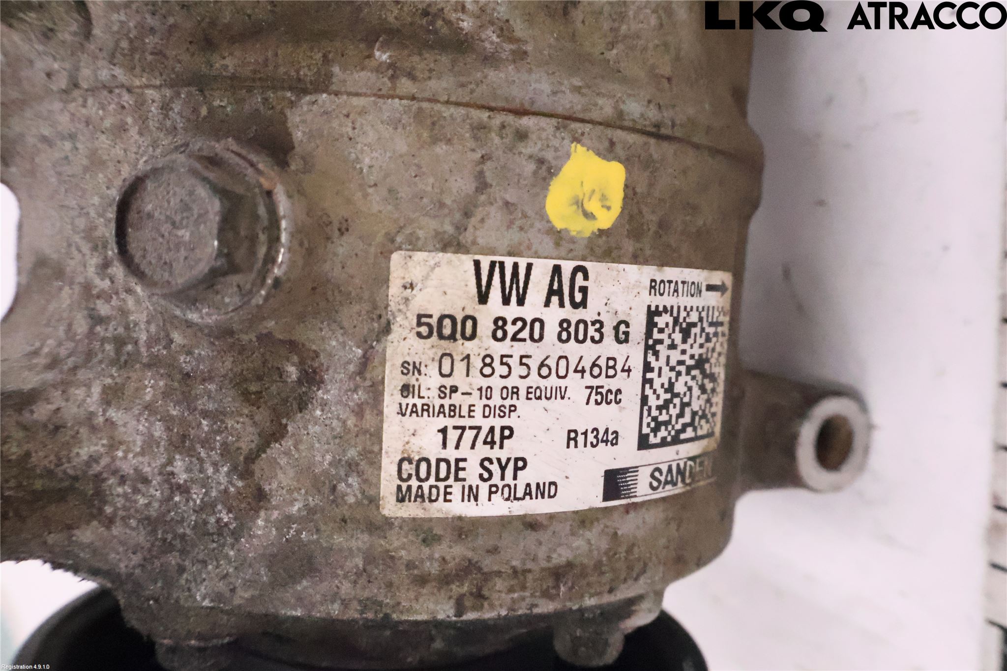 Volkswagen VW CADDY 16-20 Ac Kompressor