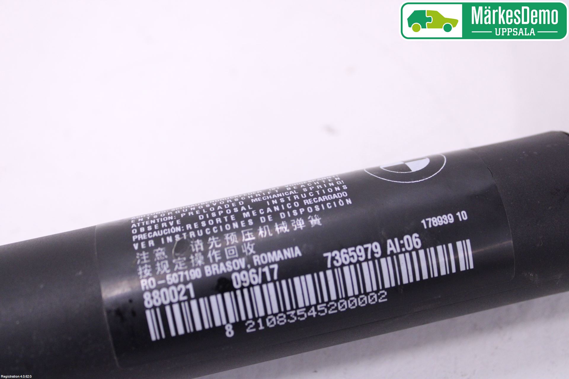 BMW 2 F46 GRAN TOURER 15-22 Gasfjäder Baklucka