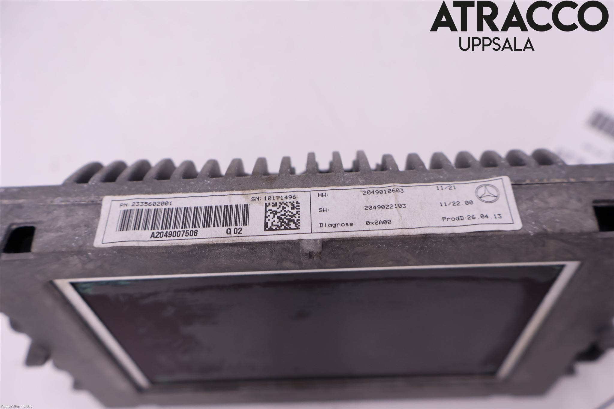 Mercedes-Benz MB C-KLASS (W204) 07-15 Bildskärm