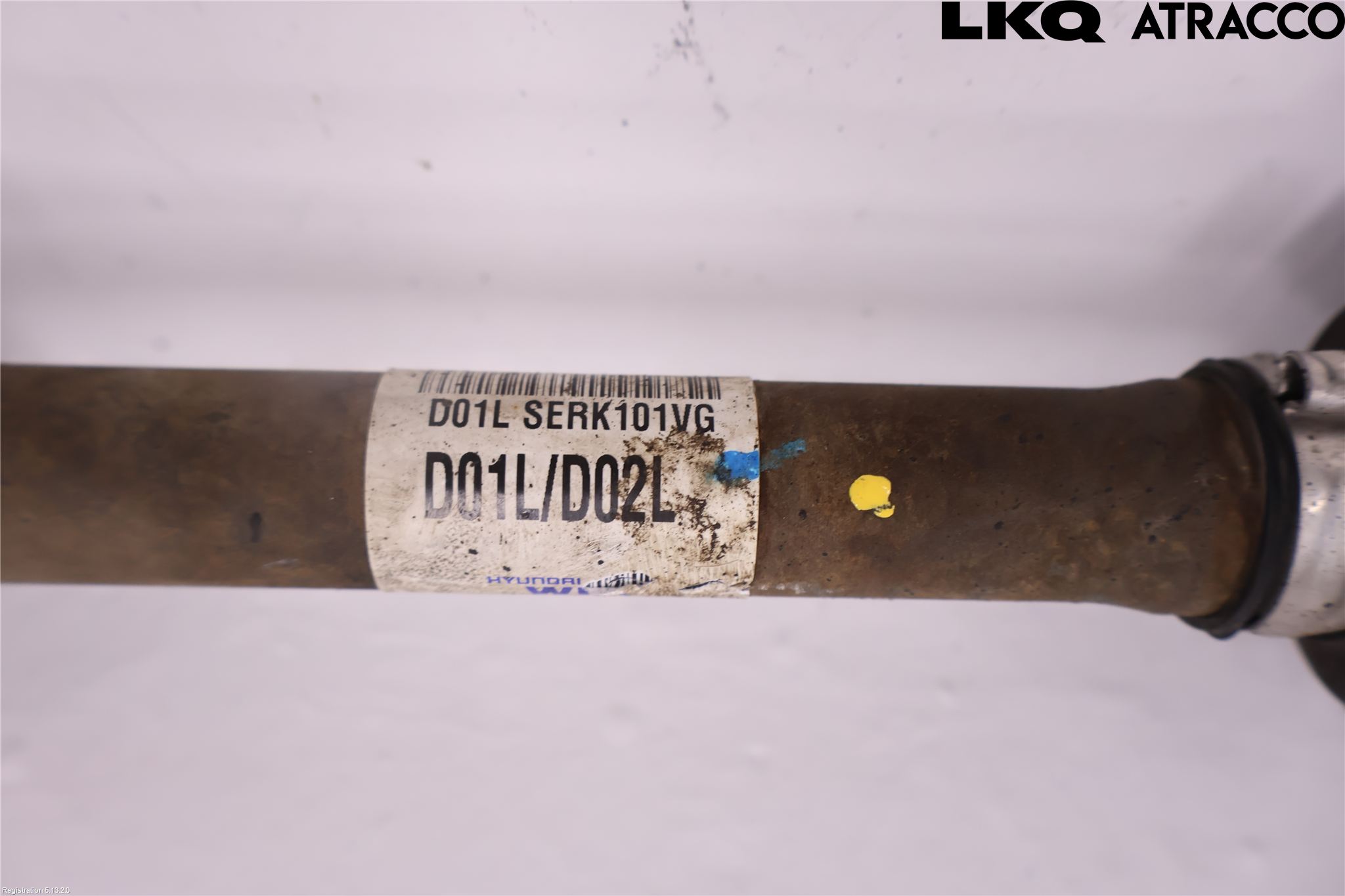Kia NIRO (DE) 17-22 Drivaxel Fram Vänster
