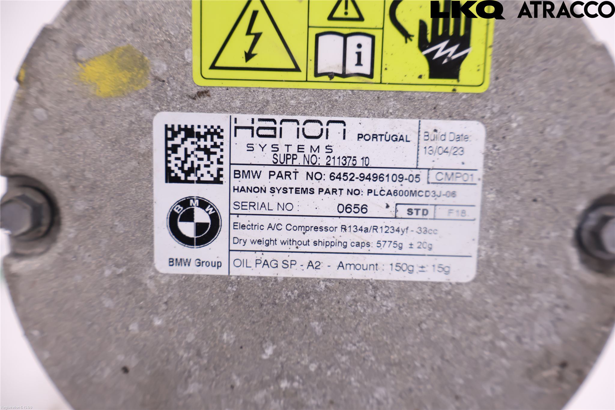 BMW 3 G20/G21/G80/G81 19- Ac Kompressor