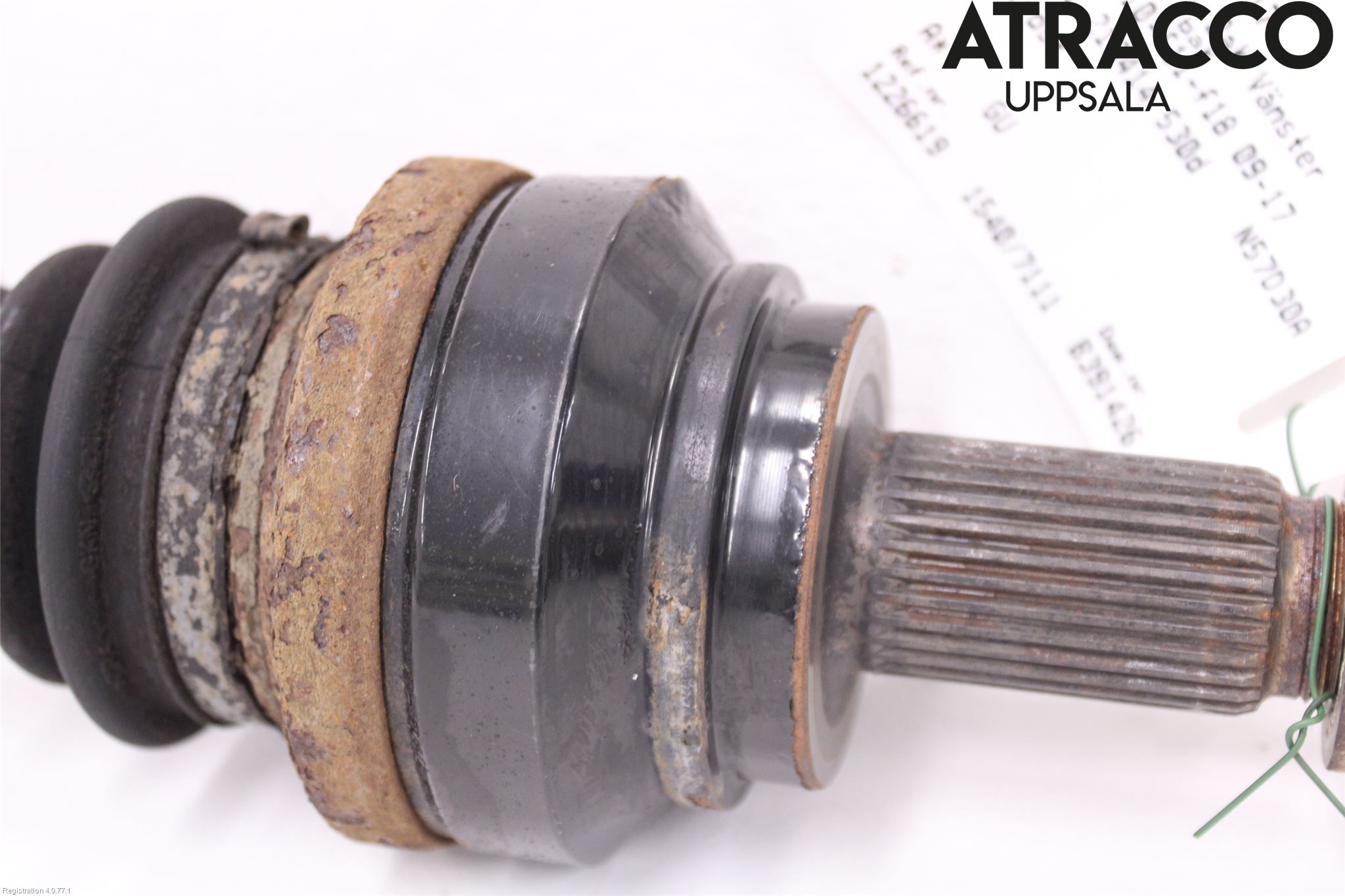 BMW 5 F10/F11/F18 09-17 Drivaxel Bak Vänster